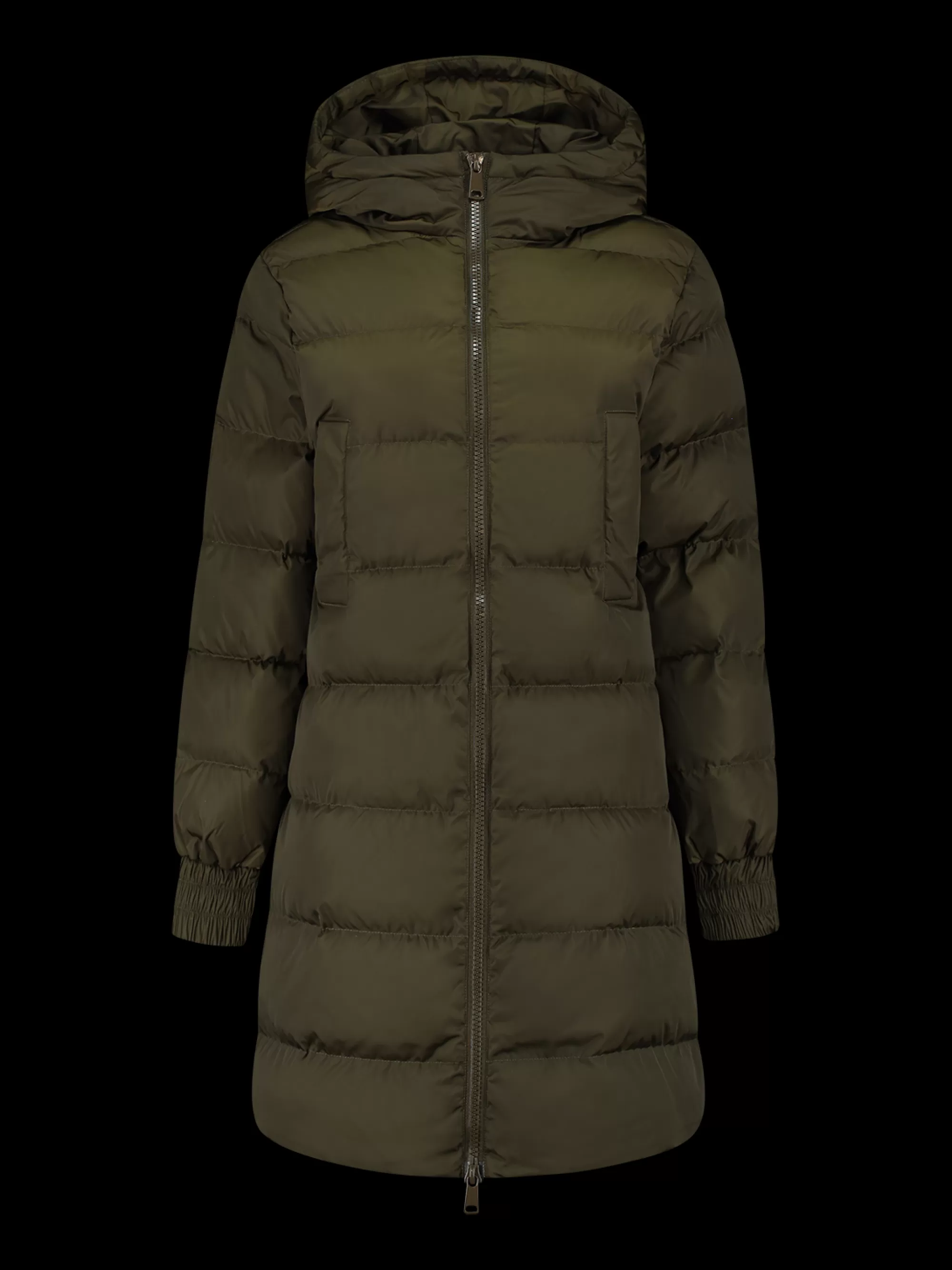 Women FIFTH HOUSE Coats & Jackets-Long Puffer Coat with hood