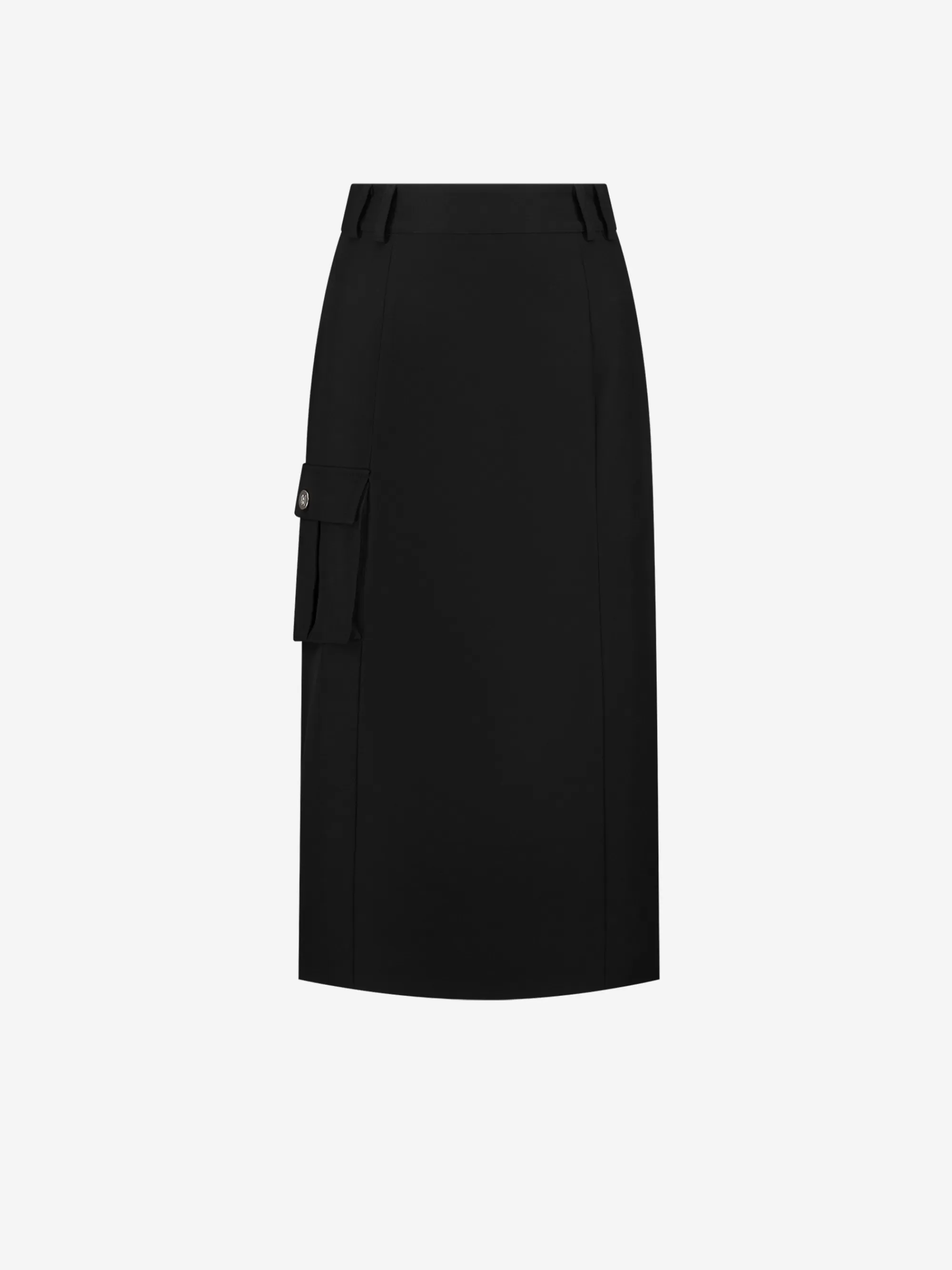 Women FIFTH HOUSE Skirts-Long skirt with flap pocket