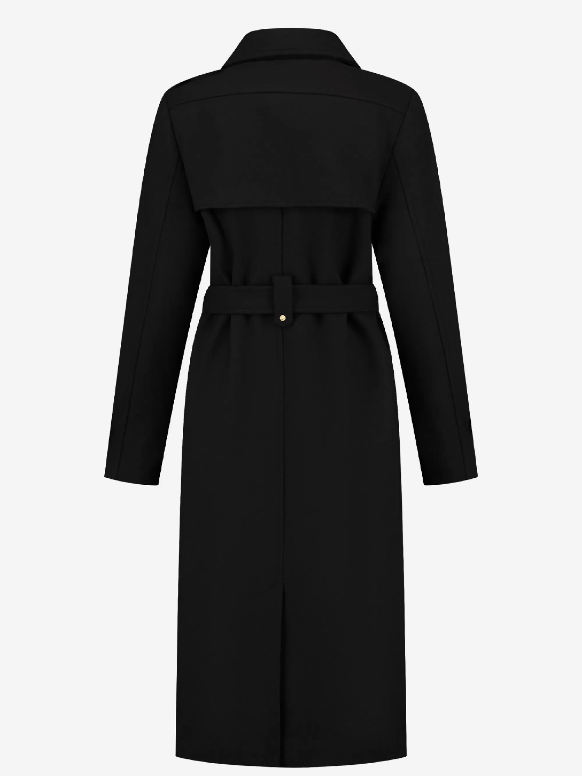 Women FIFTH HOUSE Coats & Jackets-Long trench coat with belt