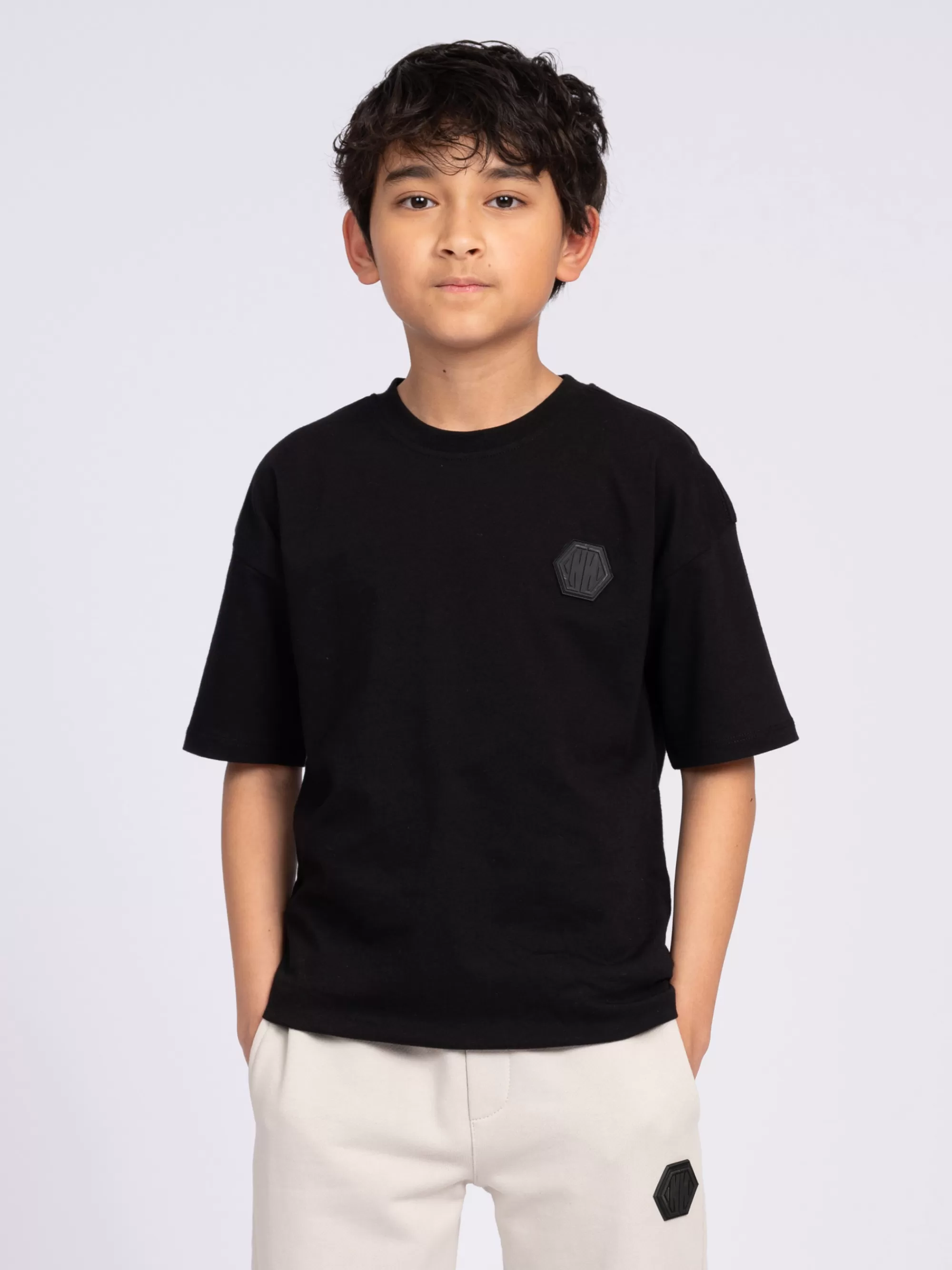 BOY FIFTH HOUSE Sets & Co-ords | T-shirts & Polos-Loose T-shirt with N&N logo patch