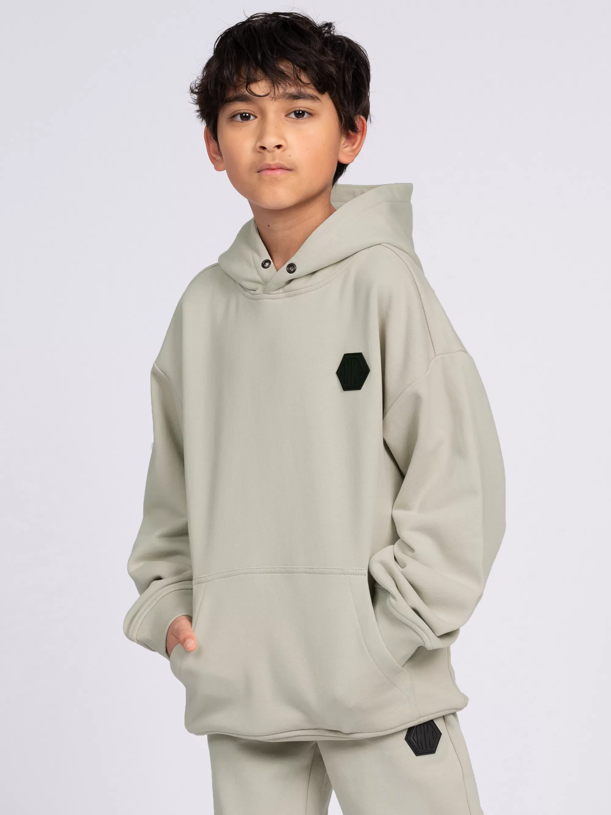 BOY FIFTH HOUSE Sets & Co-ords | Sweaters & Cardigans-Loose-fitting hoodie with N&N patch