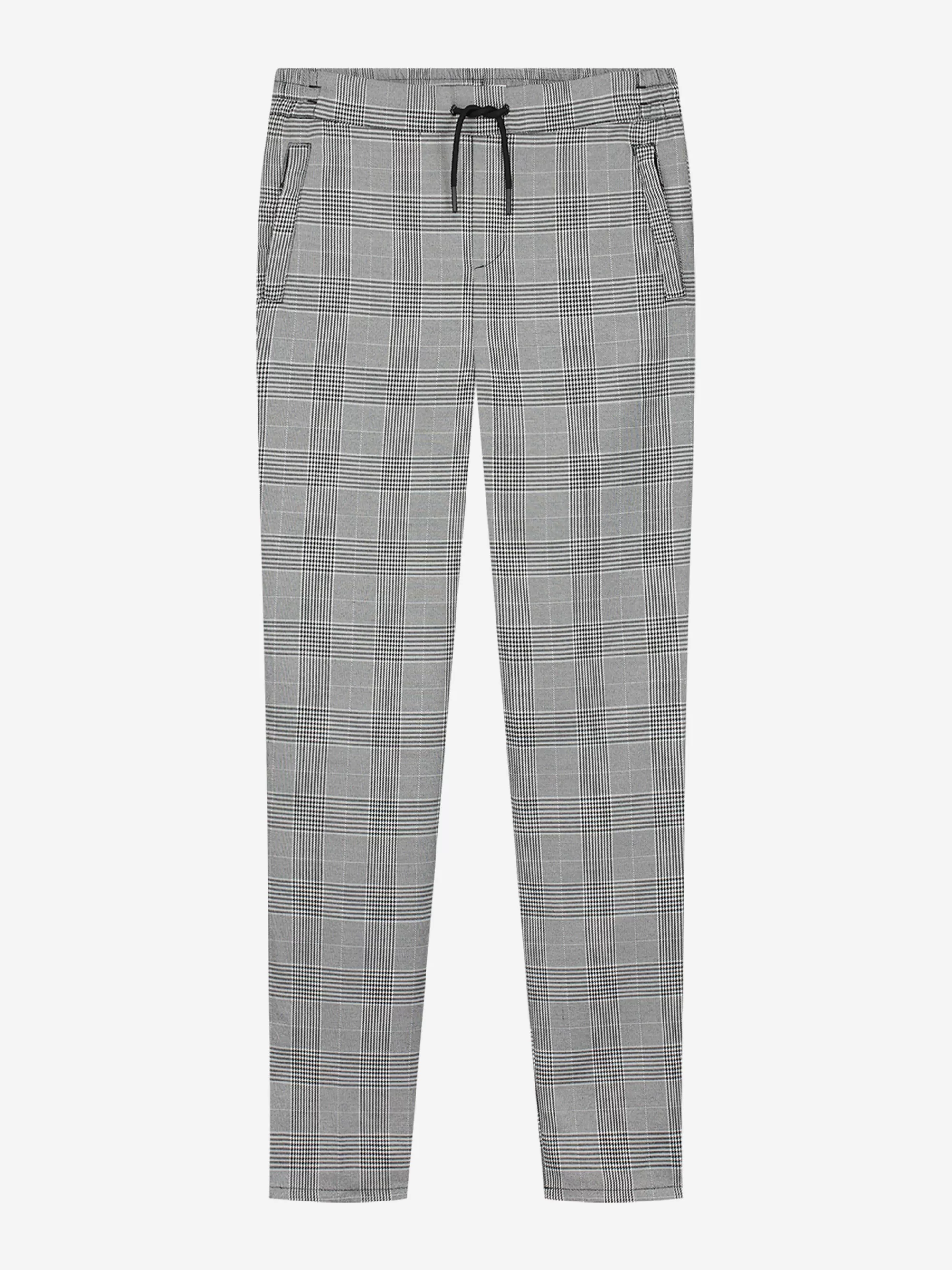 BOY FIFTH HOUSE Pants & Jeans-Low rise checked trousers