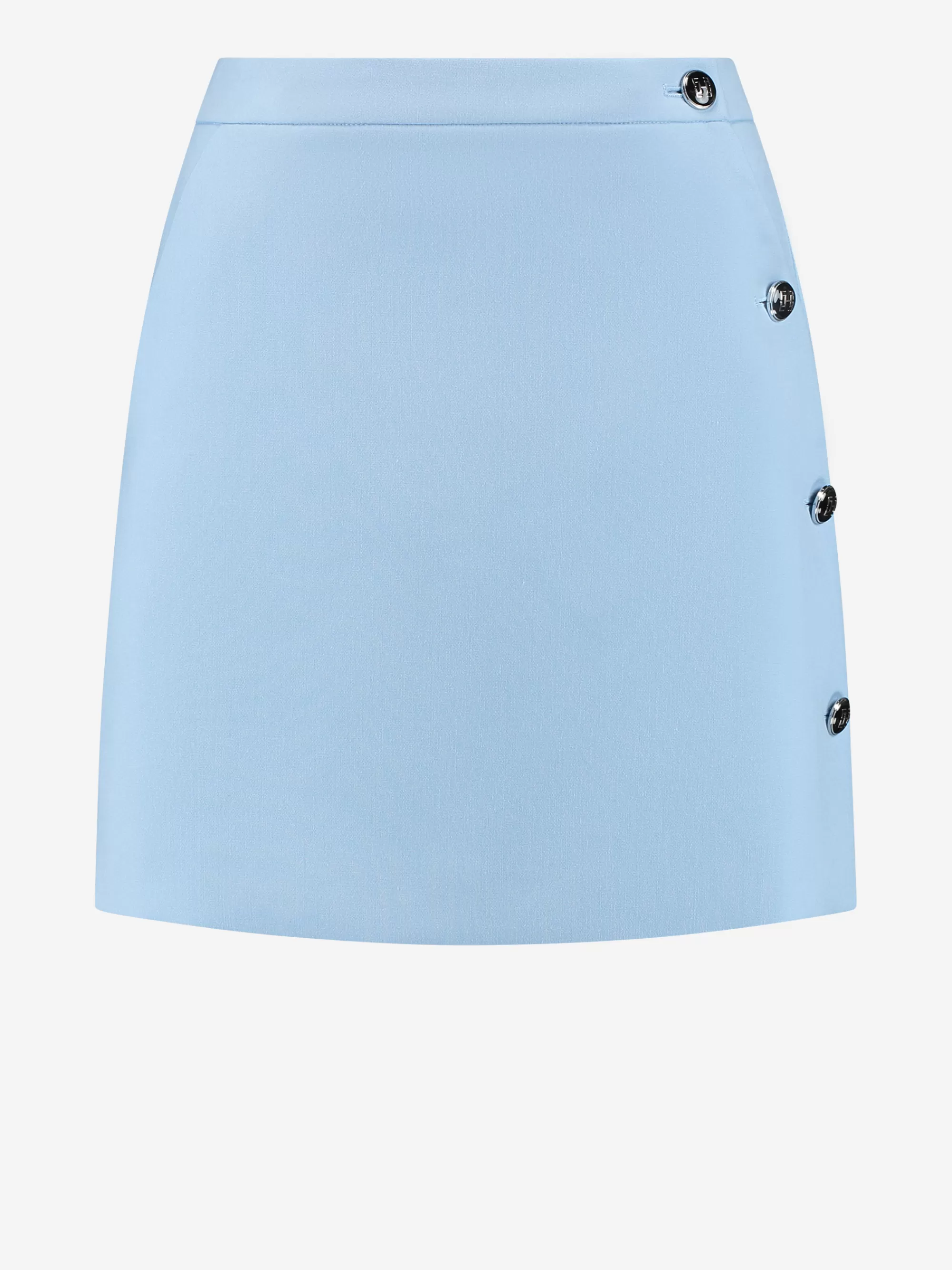 Women FIFTH HOUSE Sets & Co-ords | Skirts-Mid rise skirt with buttons