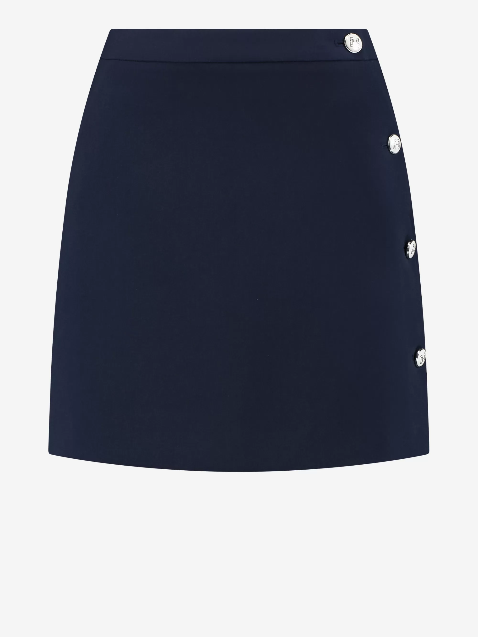 Women FIFTH HOUSE Sets & Co-ords | Skirts-Mid rise skirt with buttons