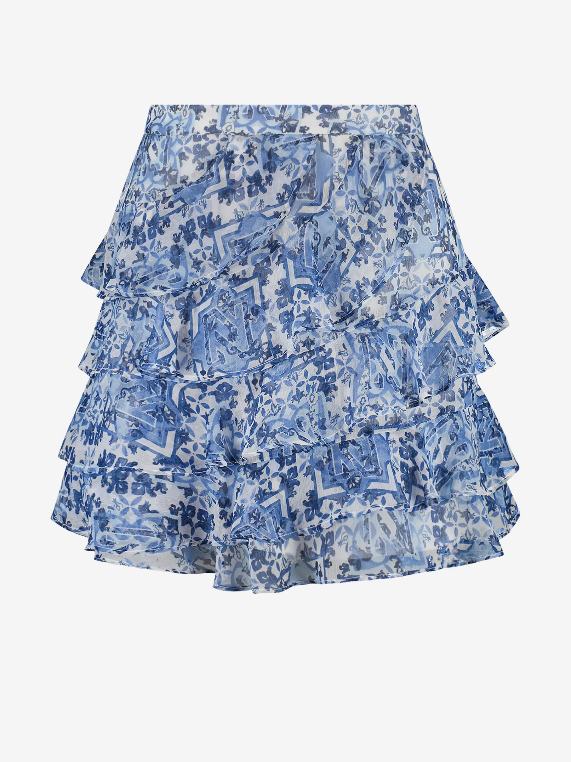 Women FIFTH HOUSE Skirts-Mid rise skirt with pattern