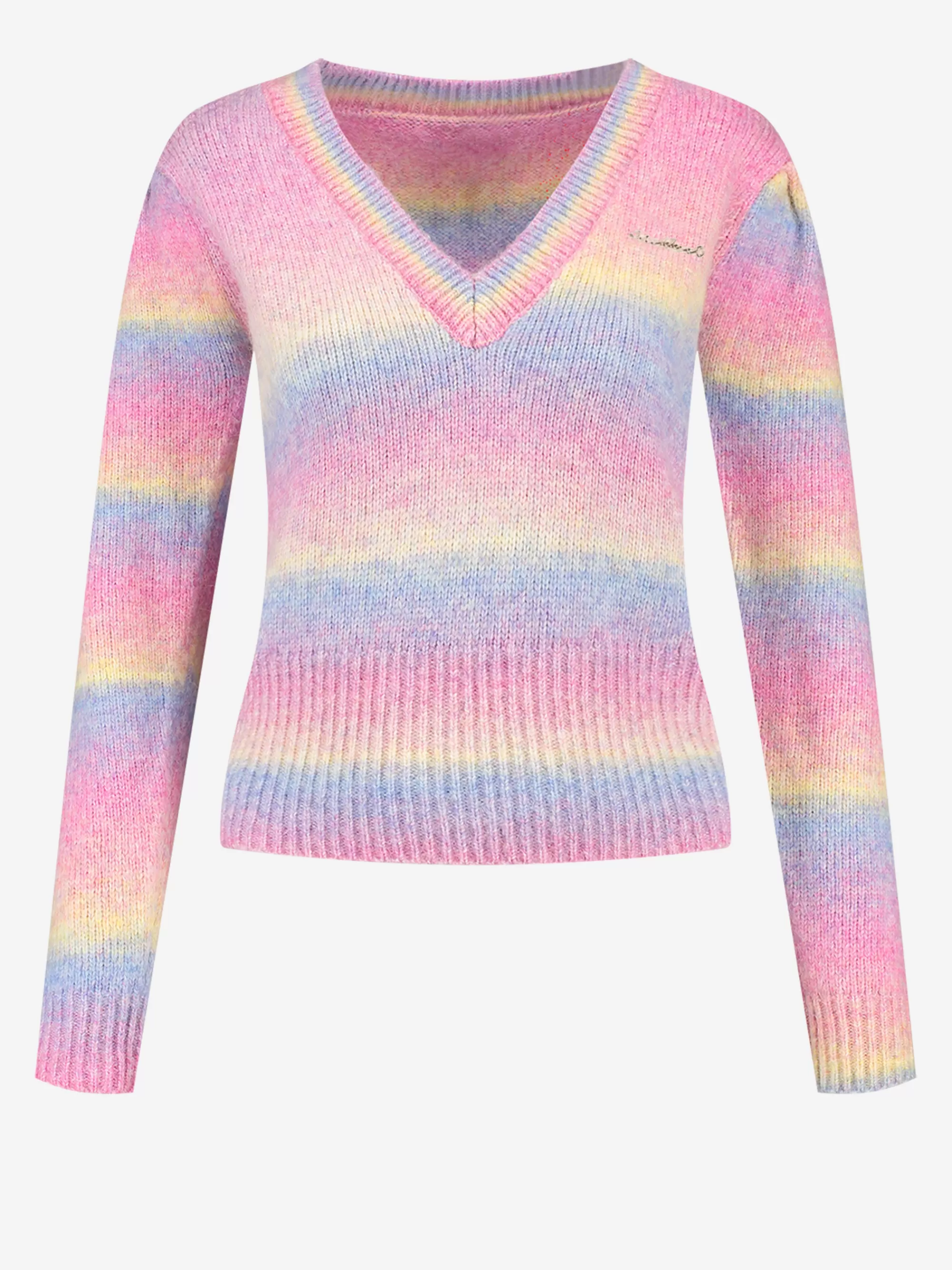 Women FIFTH HOUSE Sweaters & Cardigans-Multicoloured striped sweater