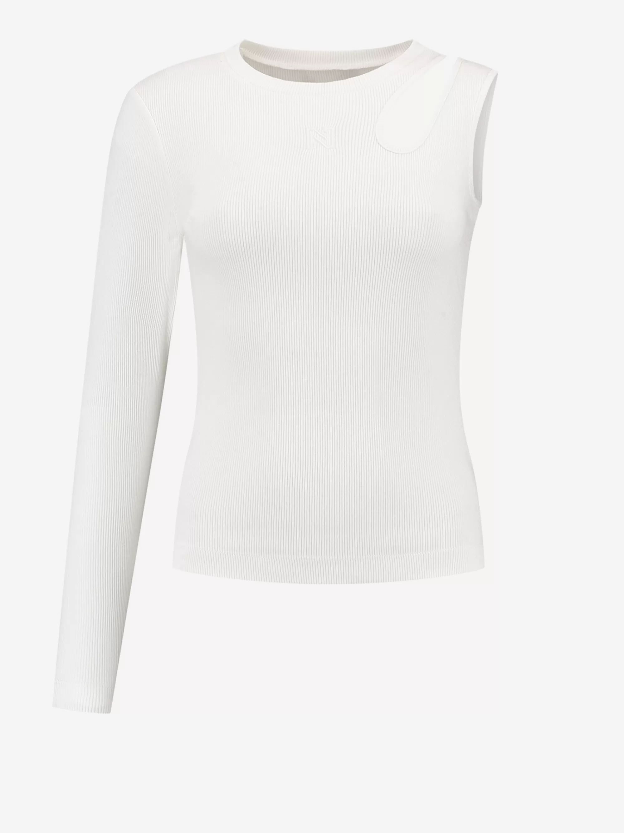 Women FIFTH HOUSE Tops-One sleeve top with cut out