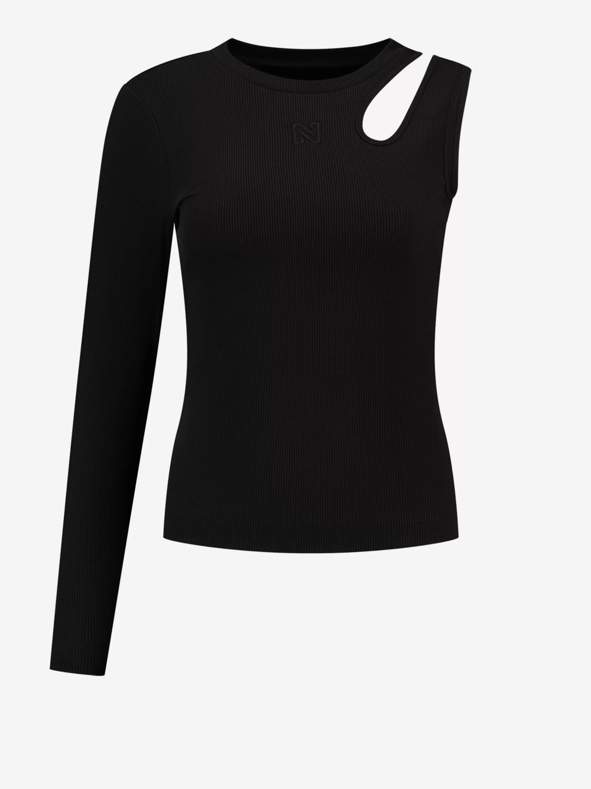 Women FIFTH HOUSE Tops-One sleeve top with cut out