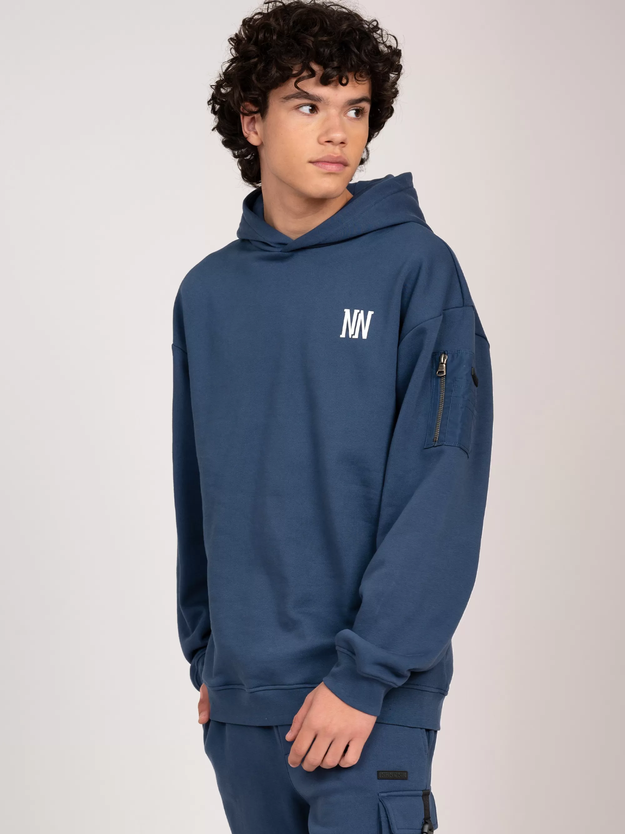 BOY FIFTH HOUSE Sweaters & Cardigans-Oversized Hoodie with graphic print