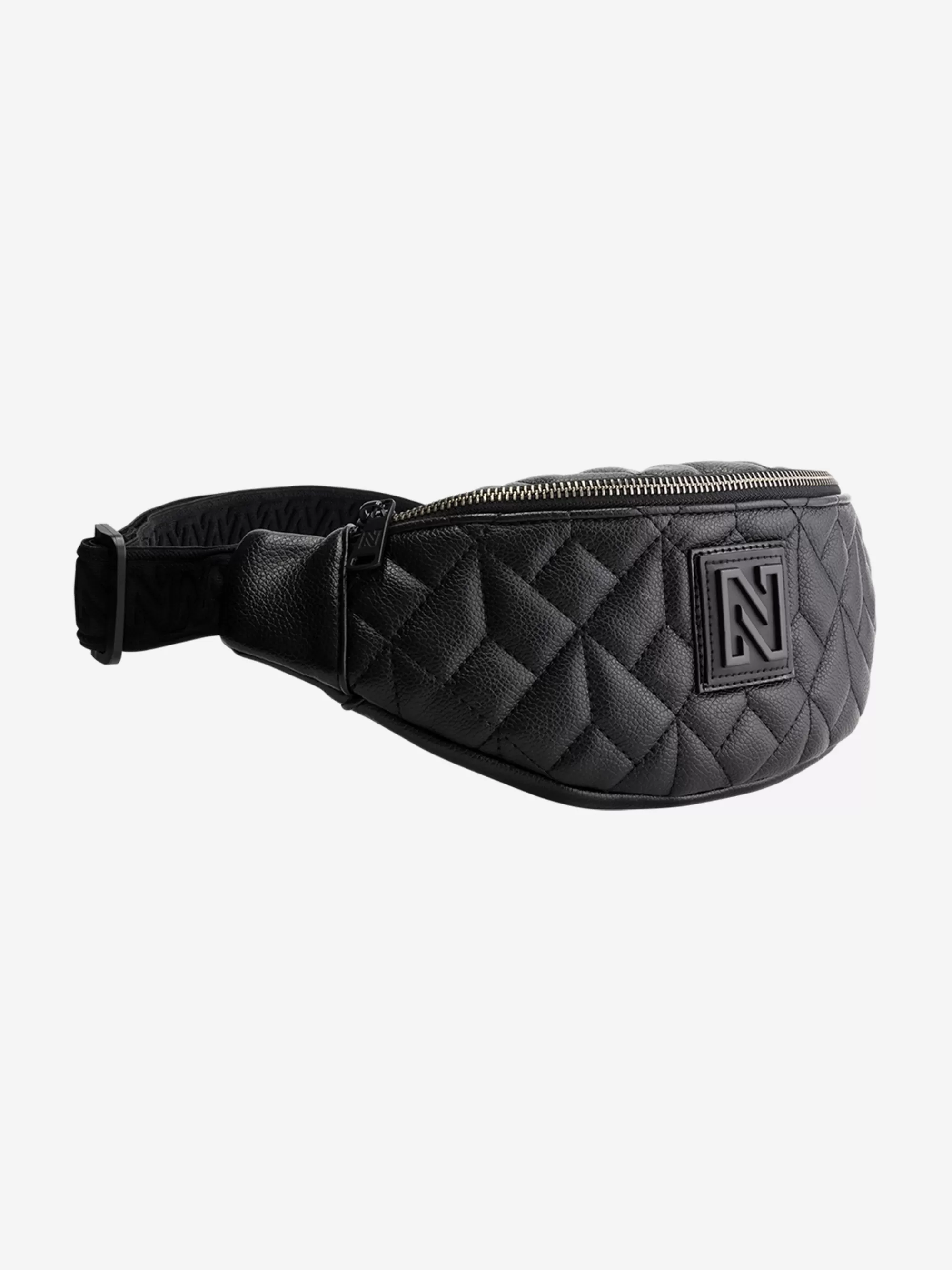 Women FIFTH HOUSE Skiwear | All Accessories-Padded fanny pack with leather-look and N-logo