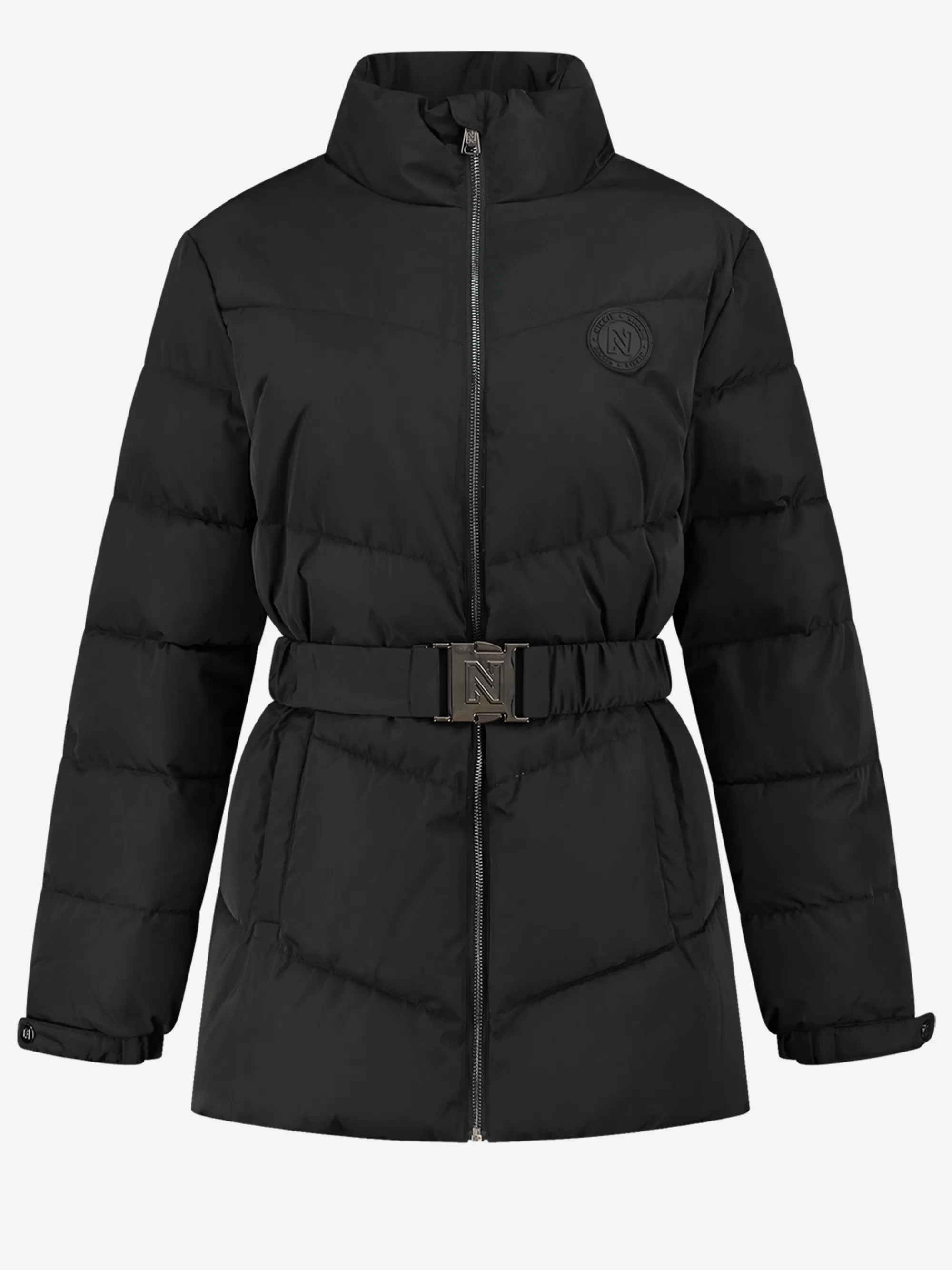 Women FIFTH HOUSE Coats & Jackets-Puffer coat with belt