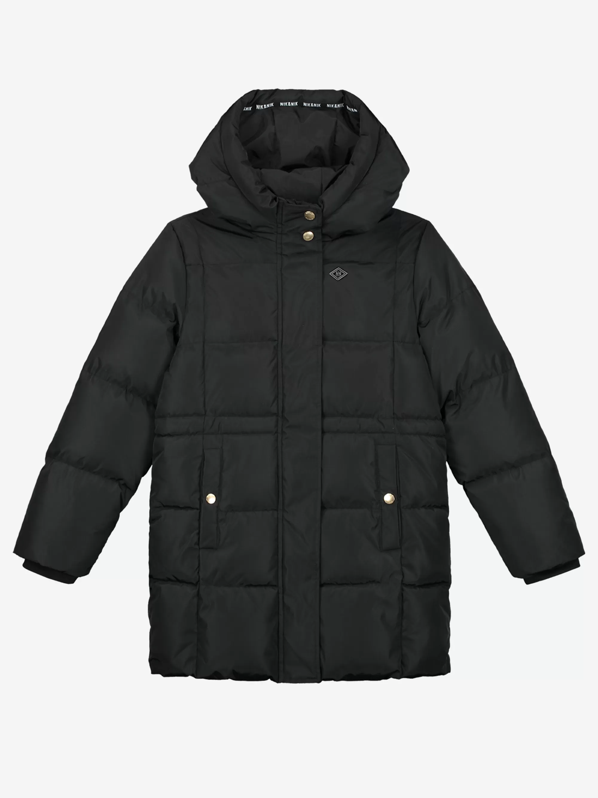 FIFTH HOUSE Jackets & Blazers-Puffer jacket with hood and tailored waist