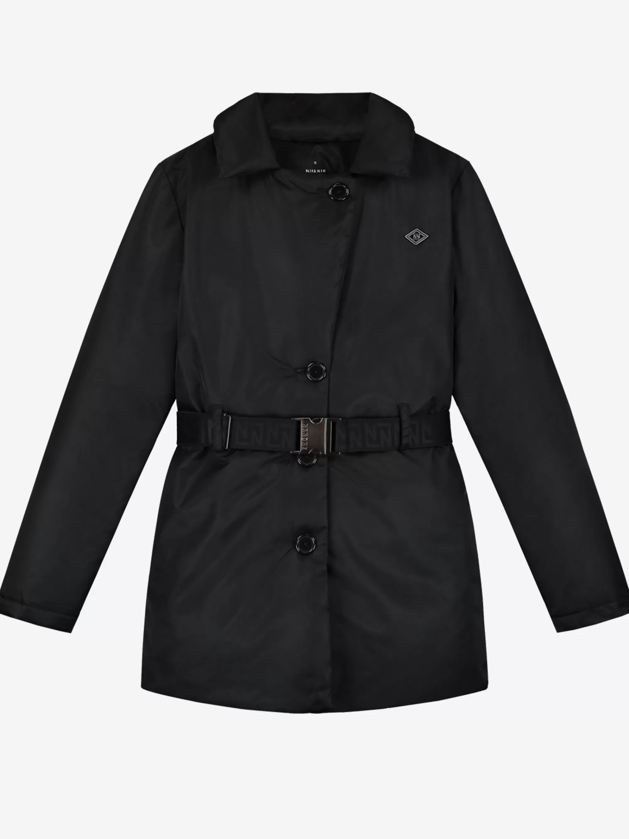 FIFTH HOUSE Jackets & Blazers-Puffer trenchcoat with belt