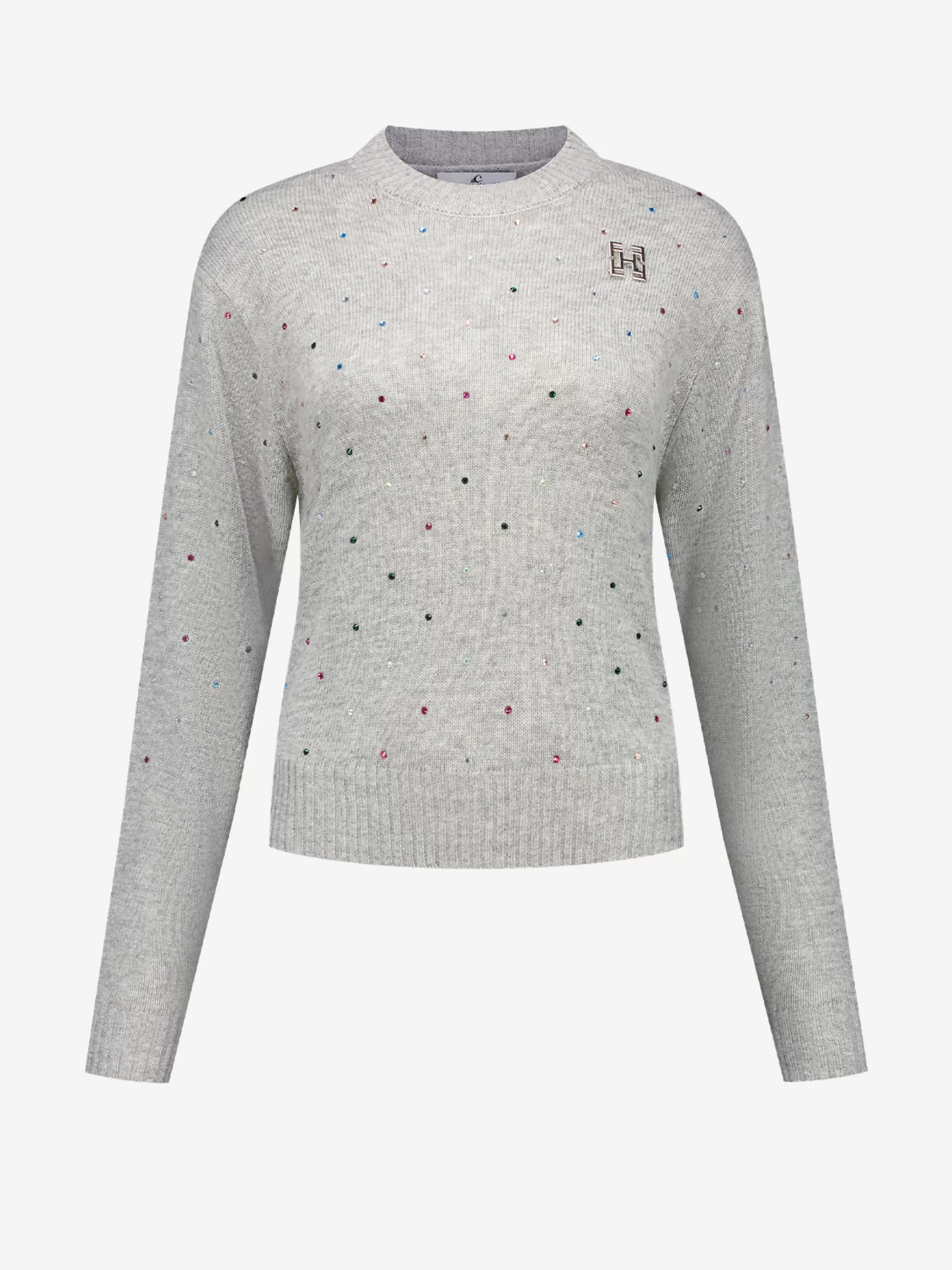 Women FIFTH HOUSE Sweaters & Cardigans-Pull with colored studs