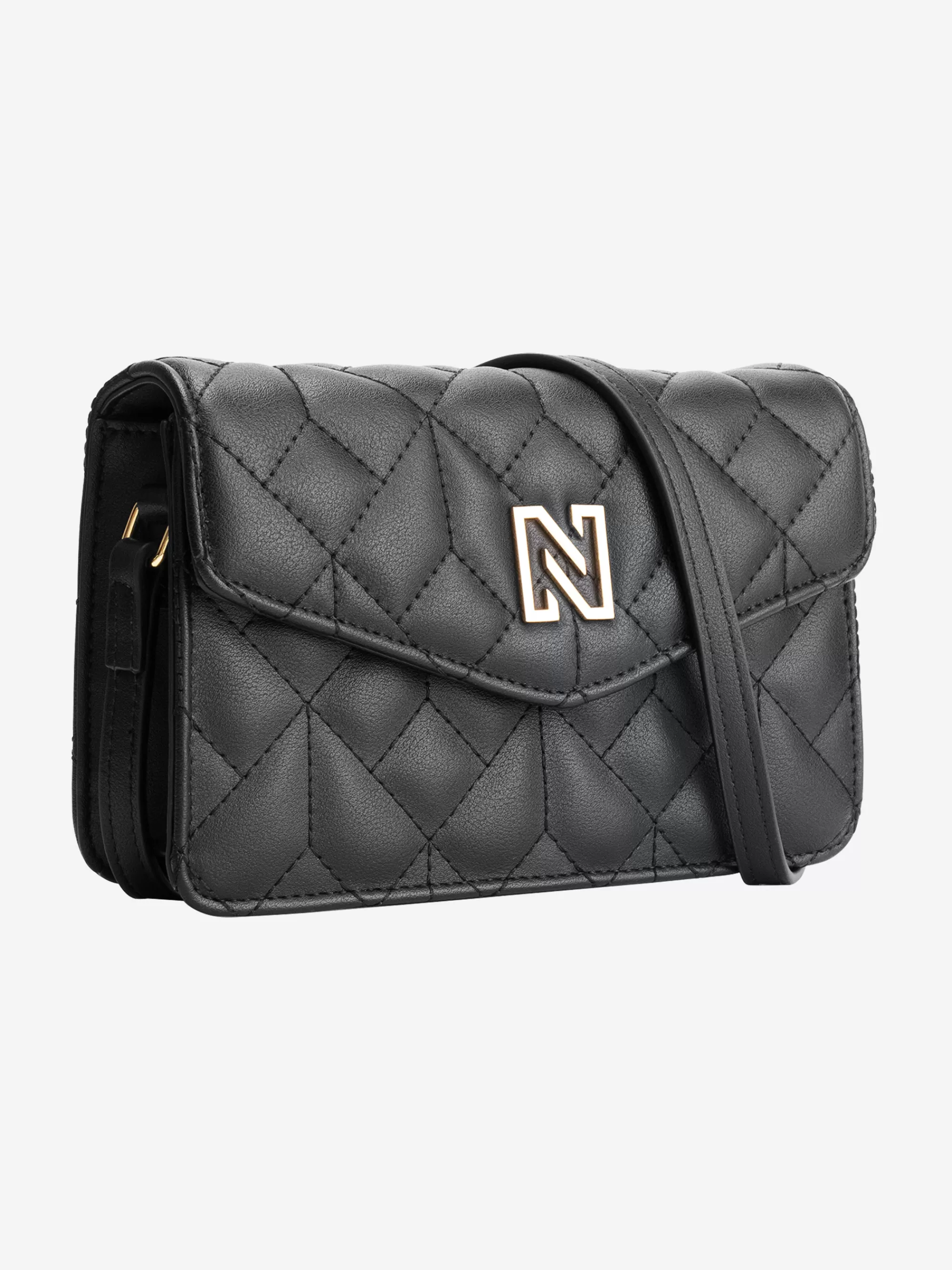 Women FIFTH HOUSE All Accessories-Quilted shoulder bag with N logo