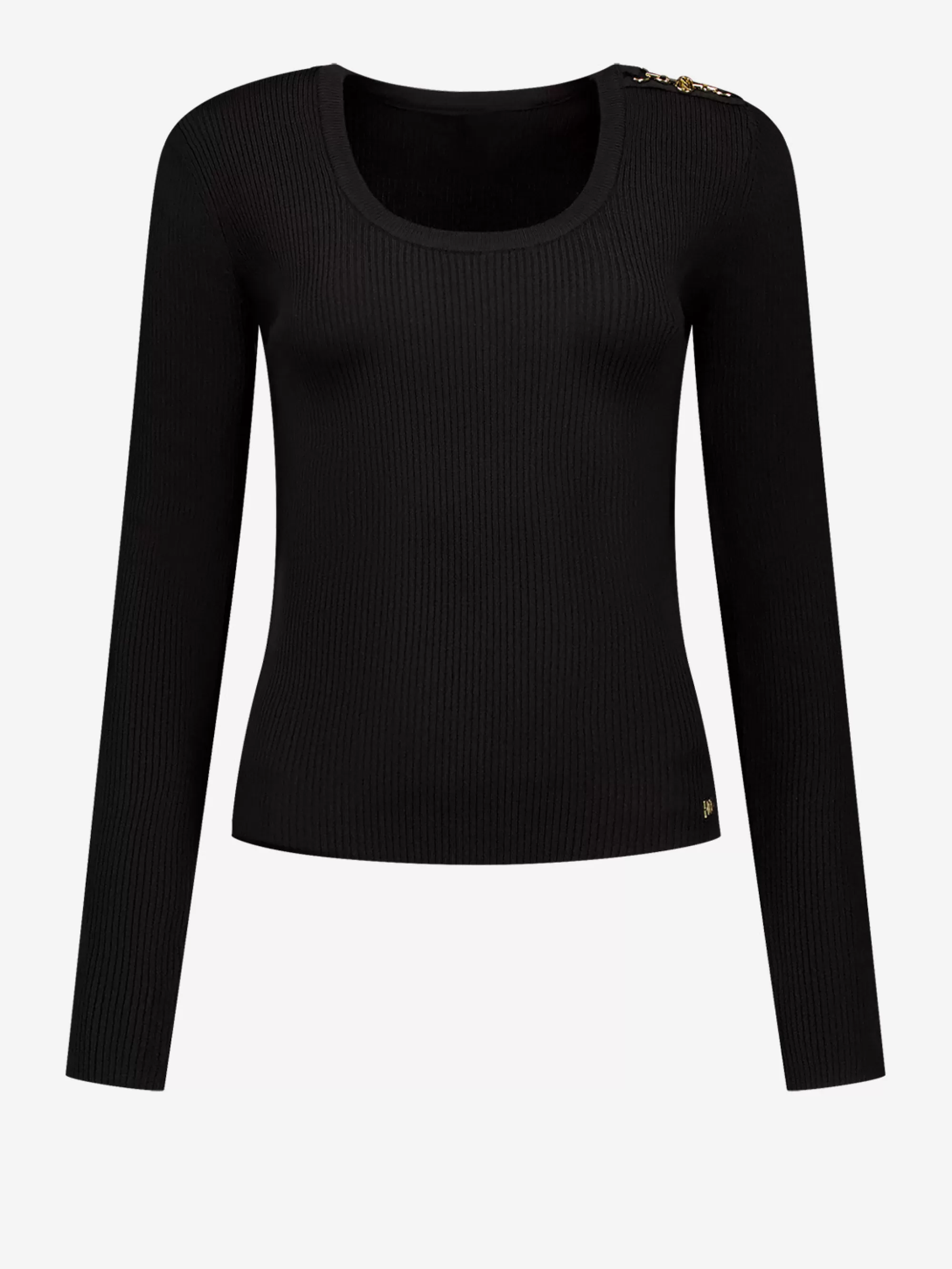 Women FIFTH HOUSE Tops-Ribbed fitted top