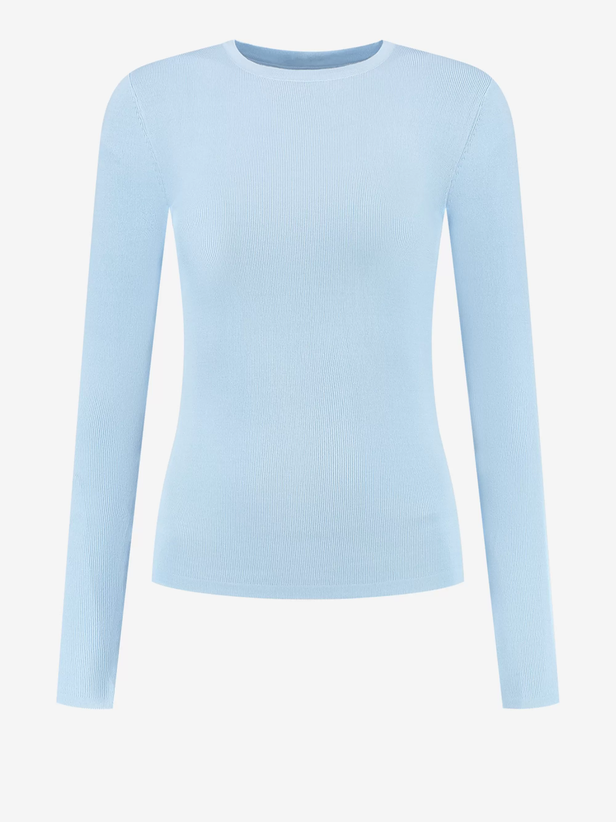 Women FIFTH HOUSE Tops-Ribbed longsleeve top