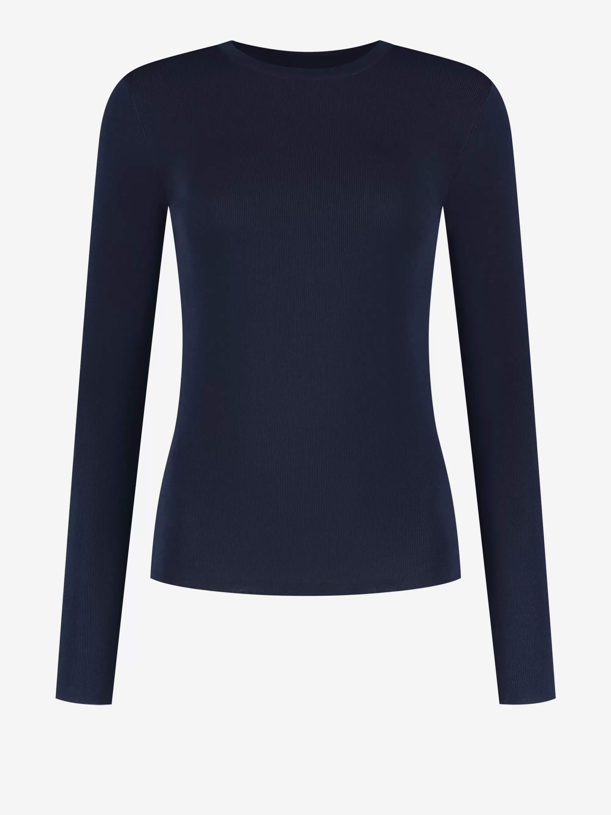 Women FIFTH HOUSE Tops-Ribbed longsleeve top