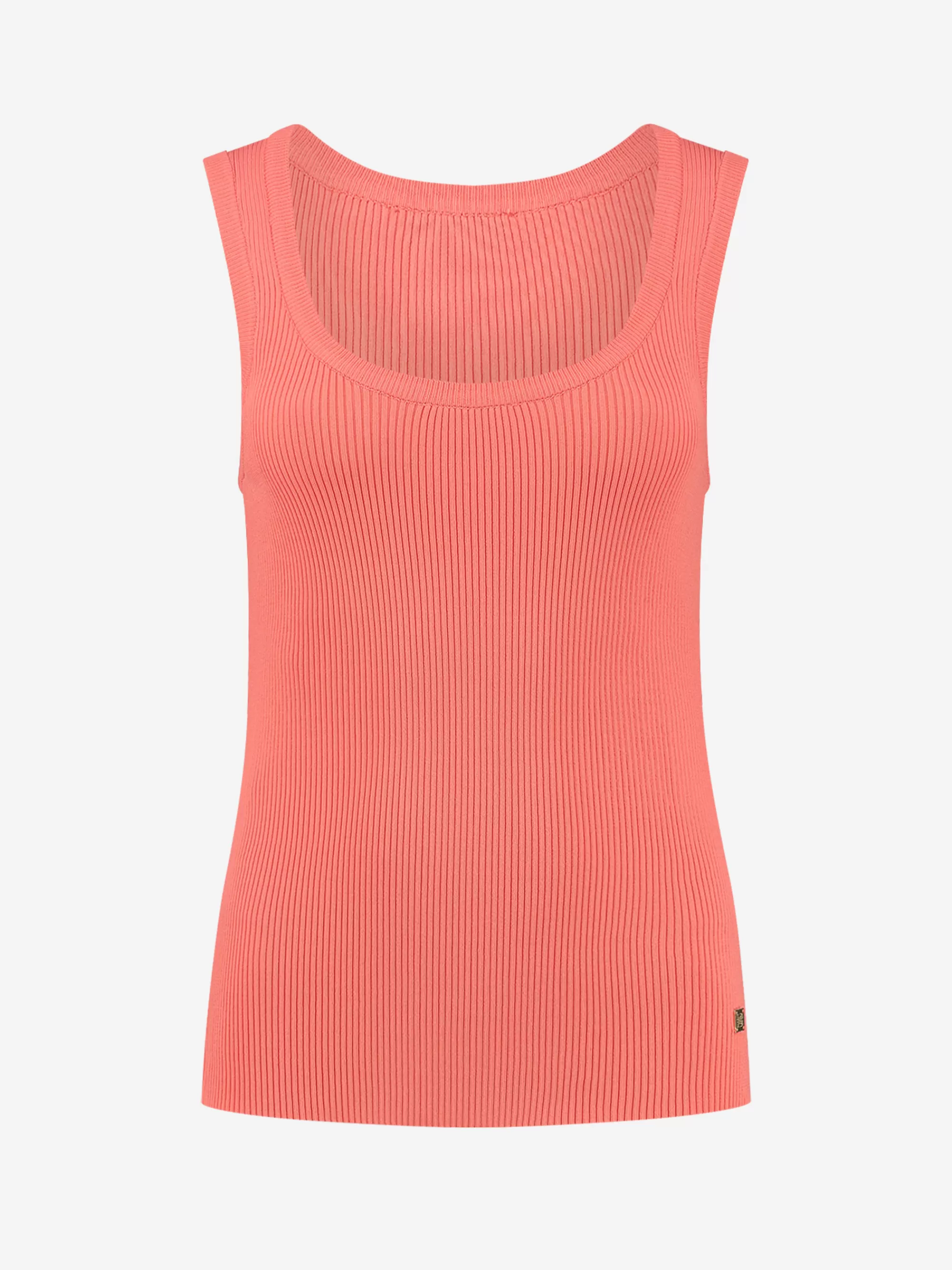 Women FIFTH HOUSE Tops-Ribbed tank top