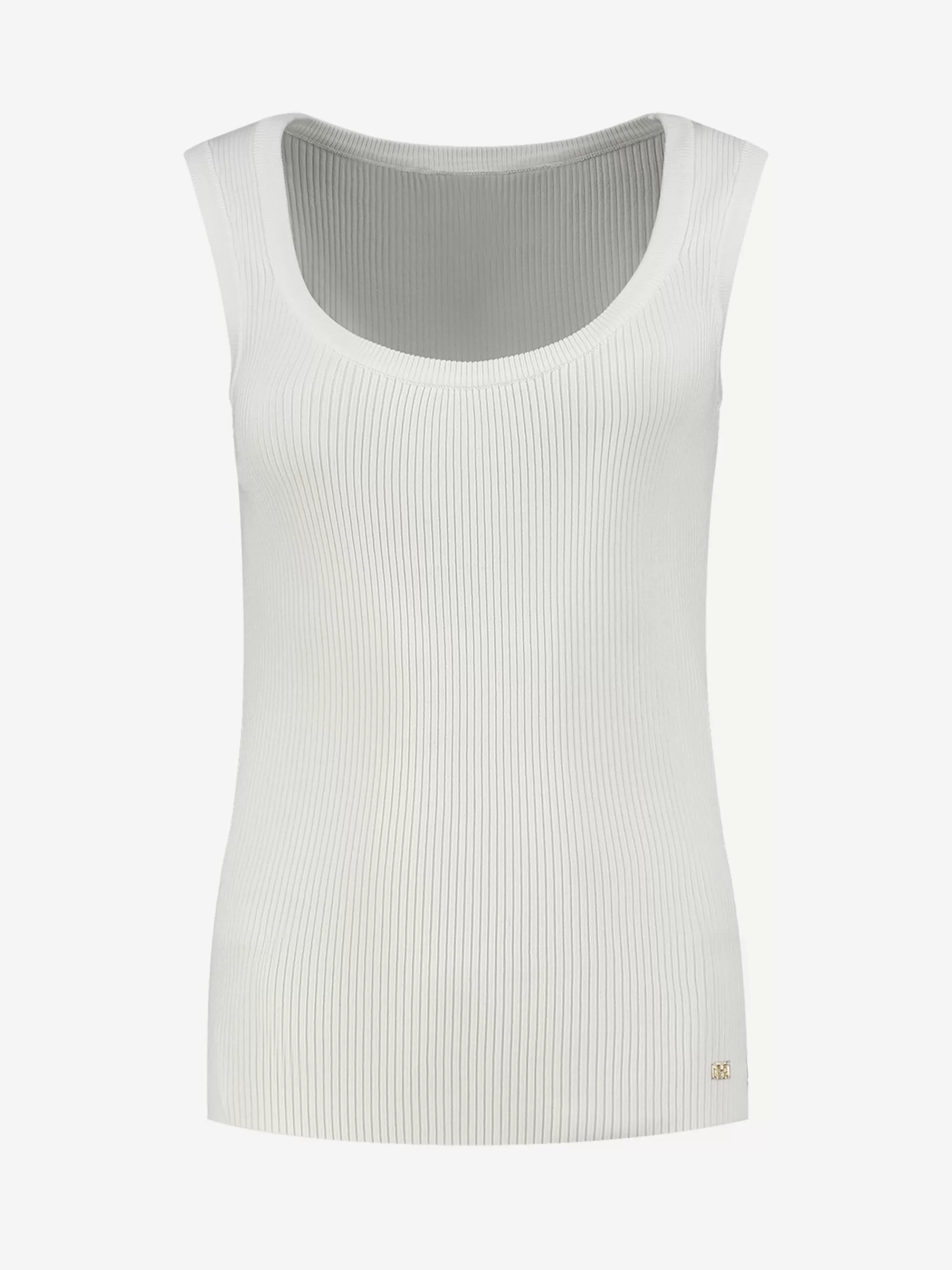 Women FIFTH HOUSE Tops-Ribbed tank top