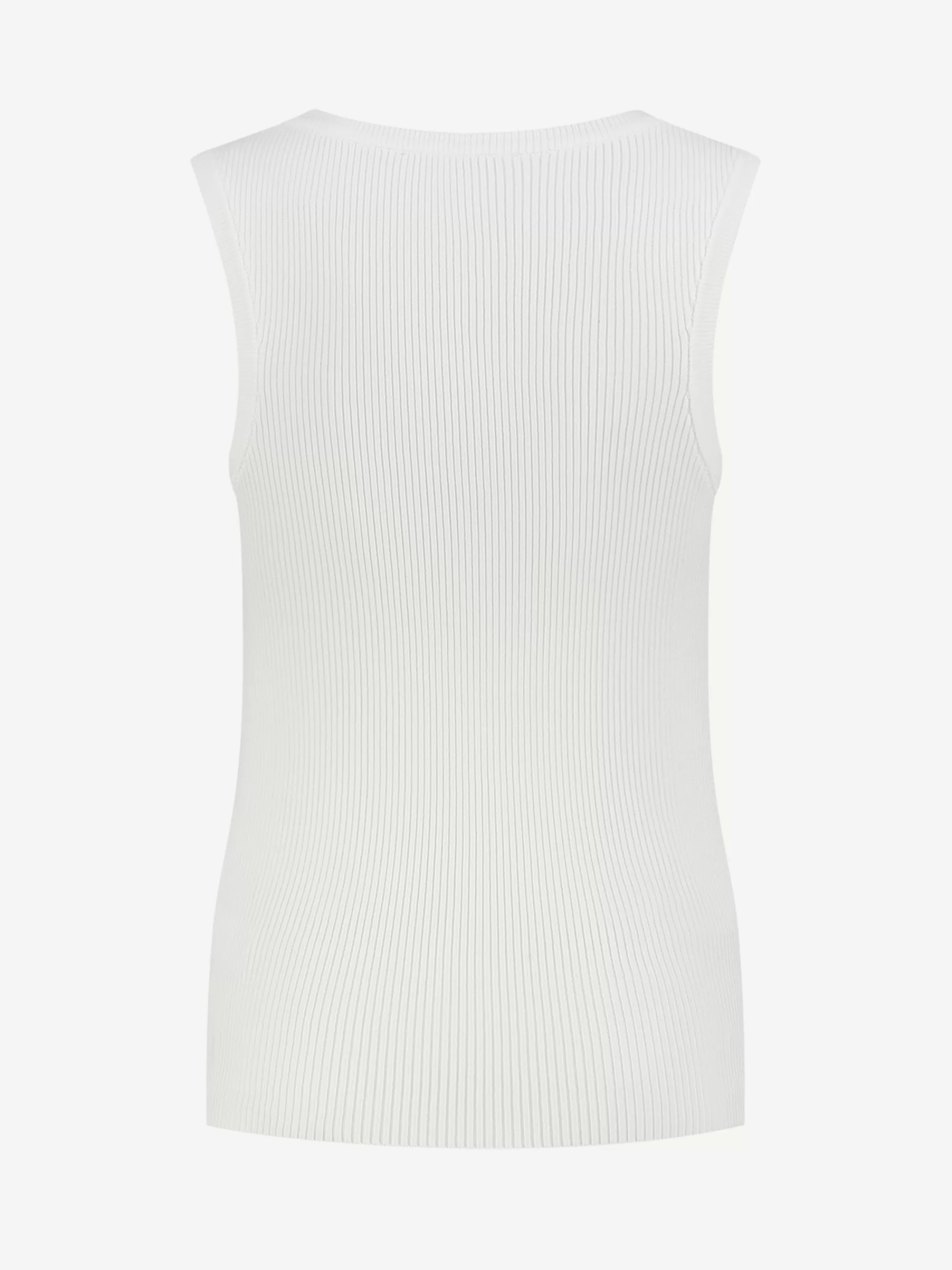 Women FIFTH HOUSE Tops-Ribbed tank top