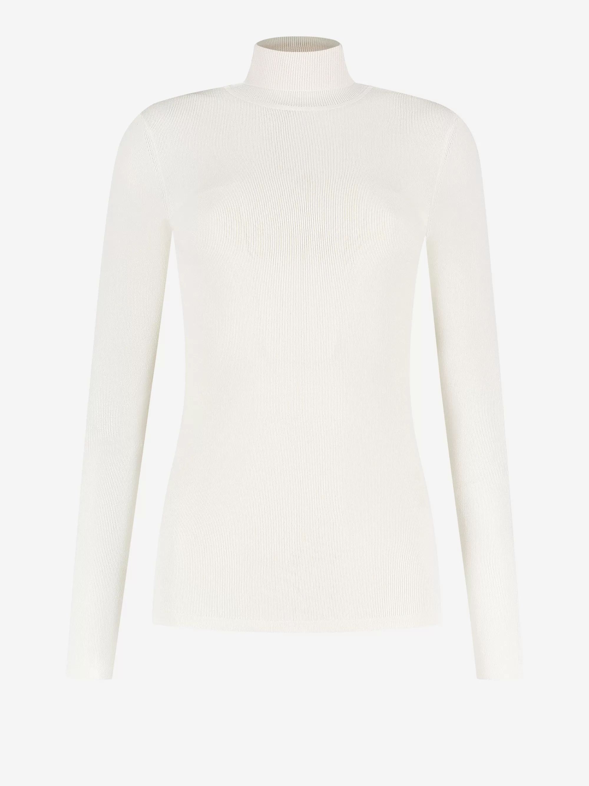 Women FIFTH HOUSE Tops-Ribbed top with turtleneck