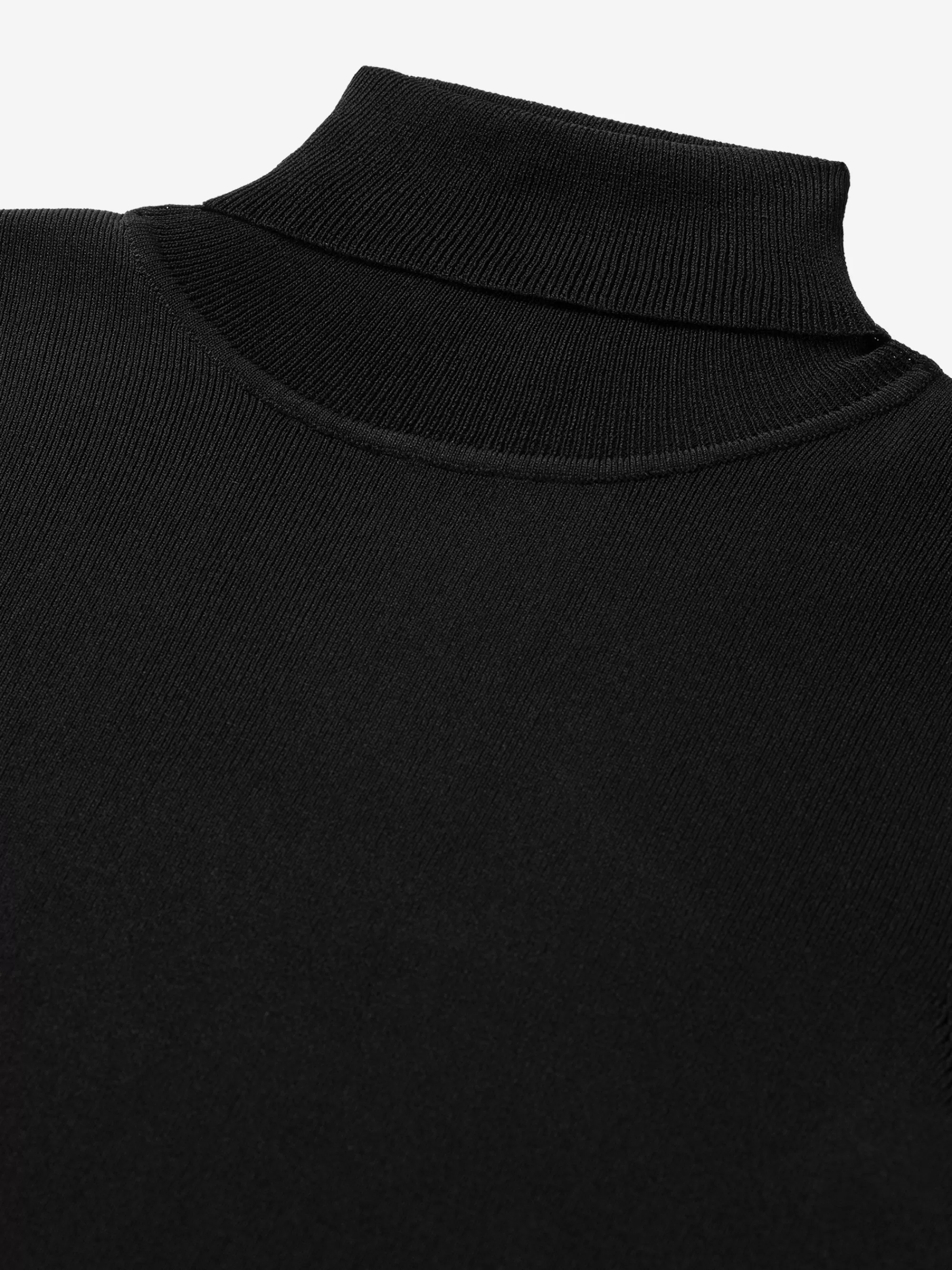 Women FIFTH HOUSE Tops-Ribbed top with turtleneck