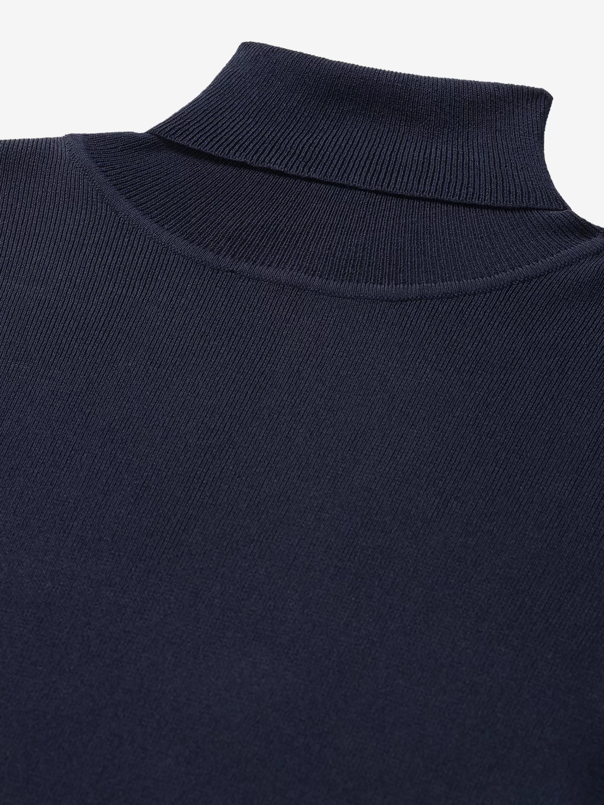 Women FIFTH HOUSE Tops-Ribbed top with turtleneck