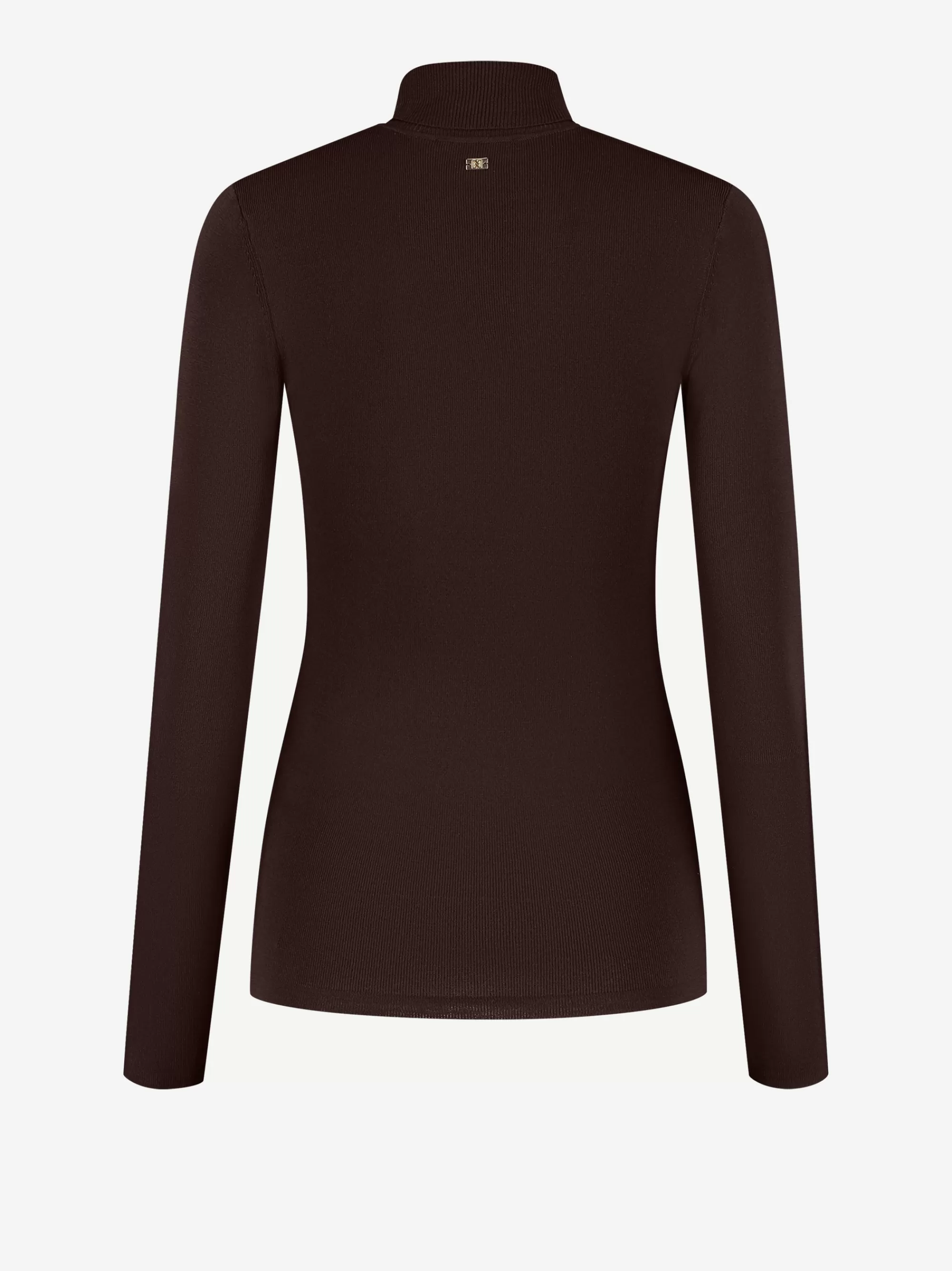 Women FIFTH HOUSE Tops-Ribbed top with turtleneck