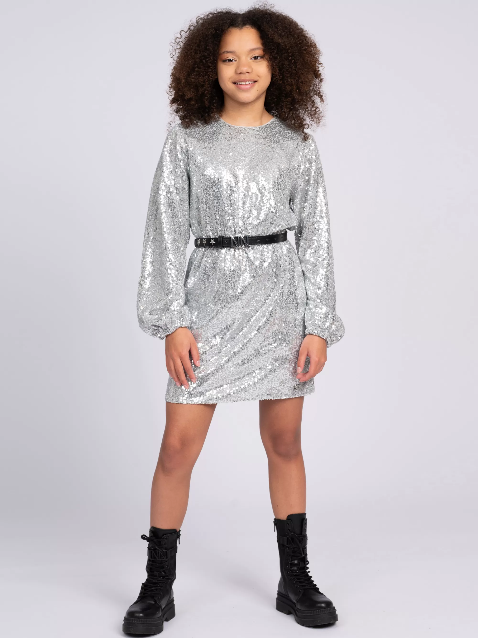 FIFTH HOUSE Dresses-Sequin dress with cut out back