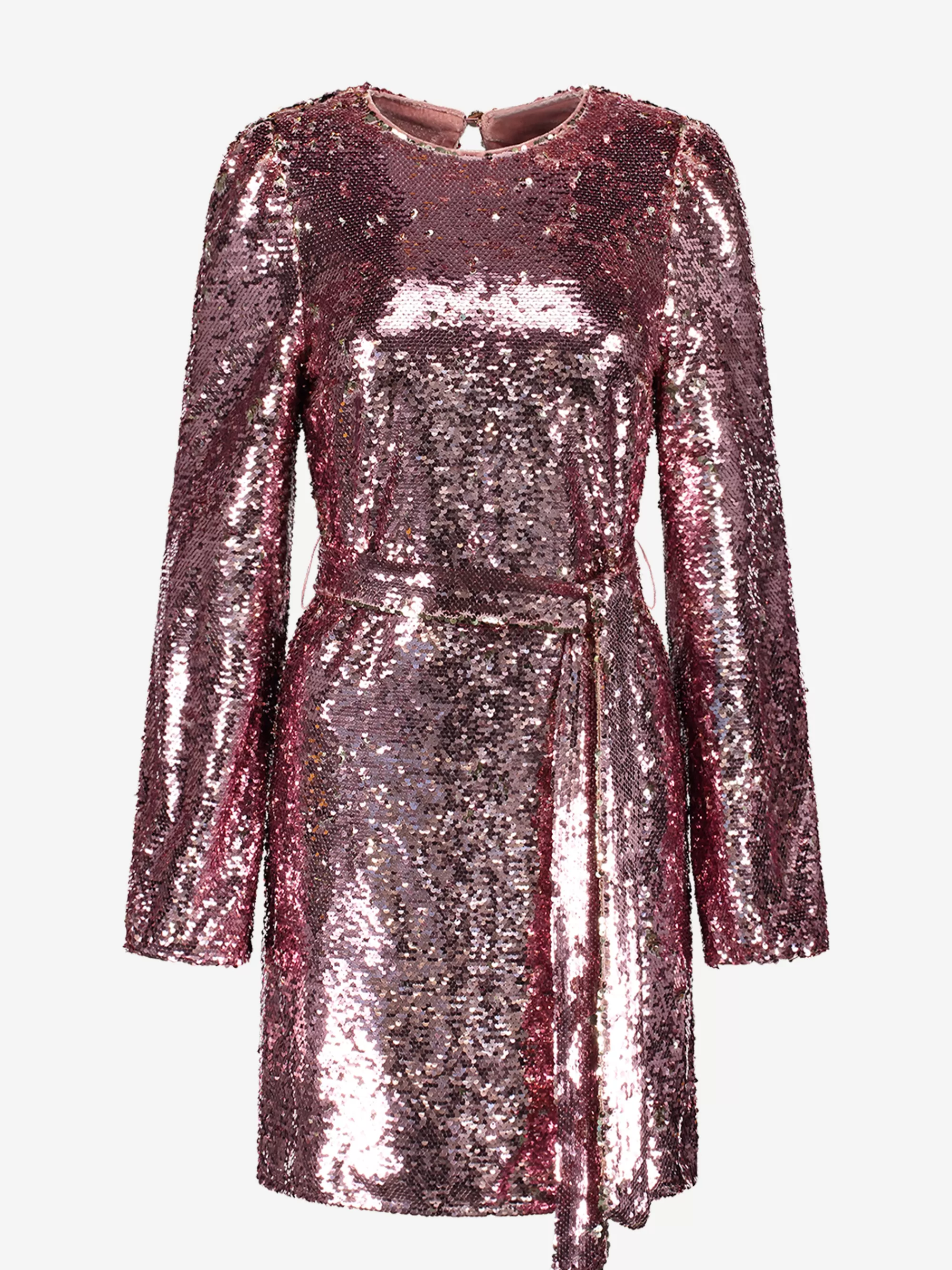 Women FIFTH HOUSE Dresses-Sequin dress with tie belt