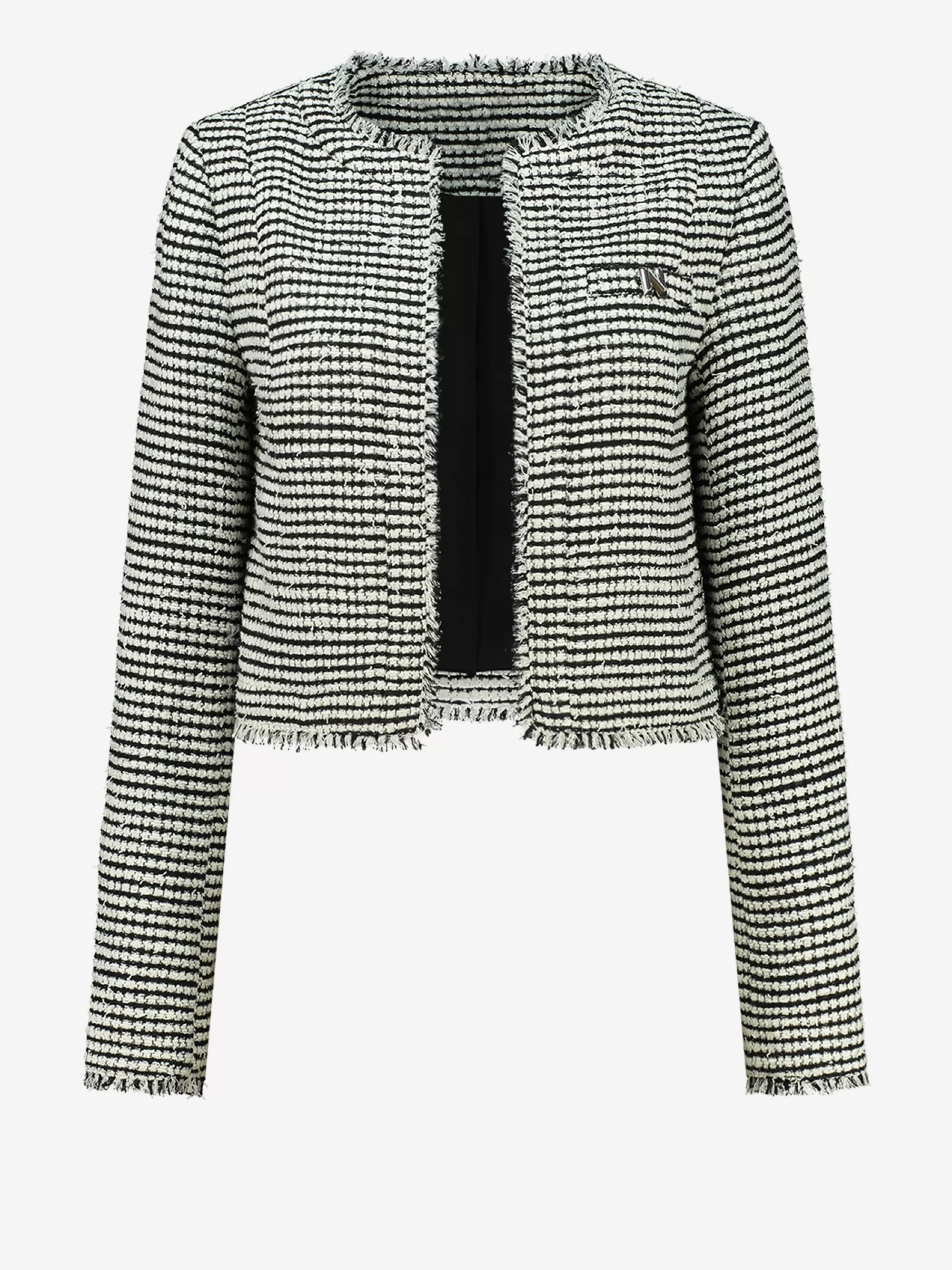 Women FIFTH HOUSE Blazers & Waistcoats-Short Tweed blazer