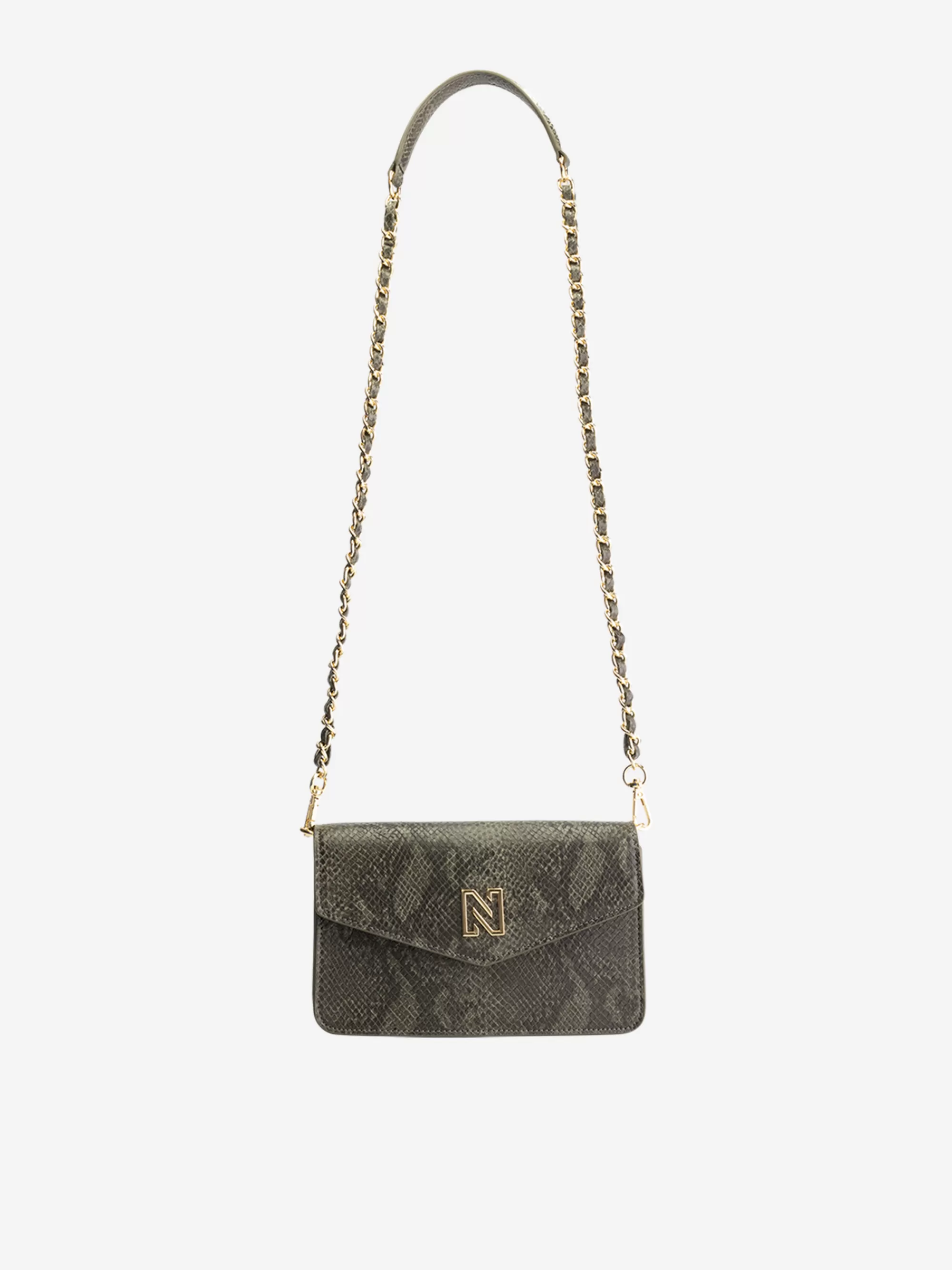 Women FIFTH HOUSE All Accessories-Shoulderbag with snake print