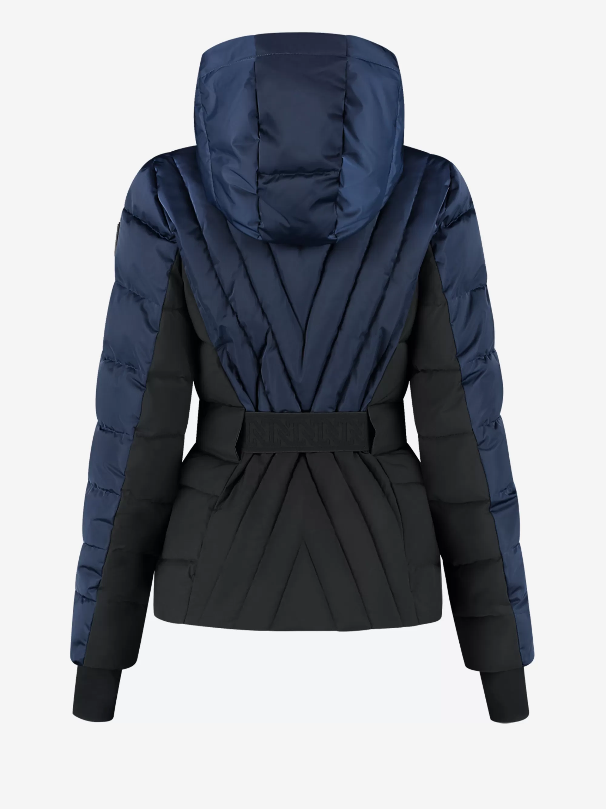 Women FIFTH HOUSE Skiwear | Coats & Jackets-Ski jacket with color block and adjustable belt