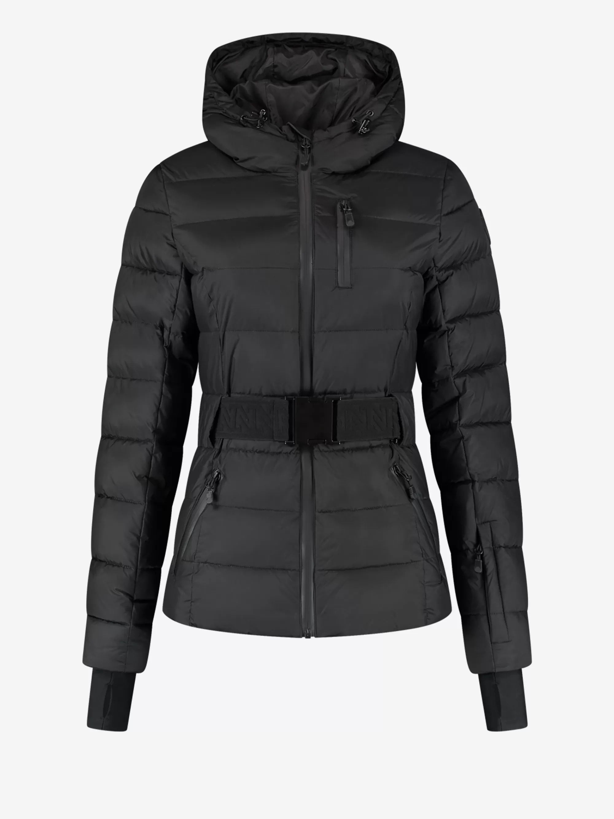 Women FIFTH HOUSE Skiwear | Coats & Jackets-Ski jacket with hood and elastic belt