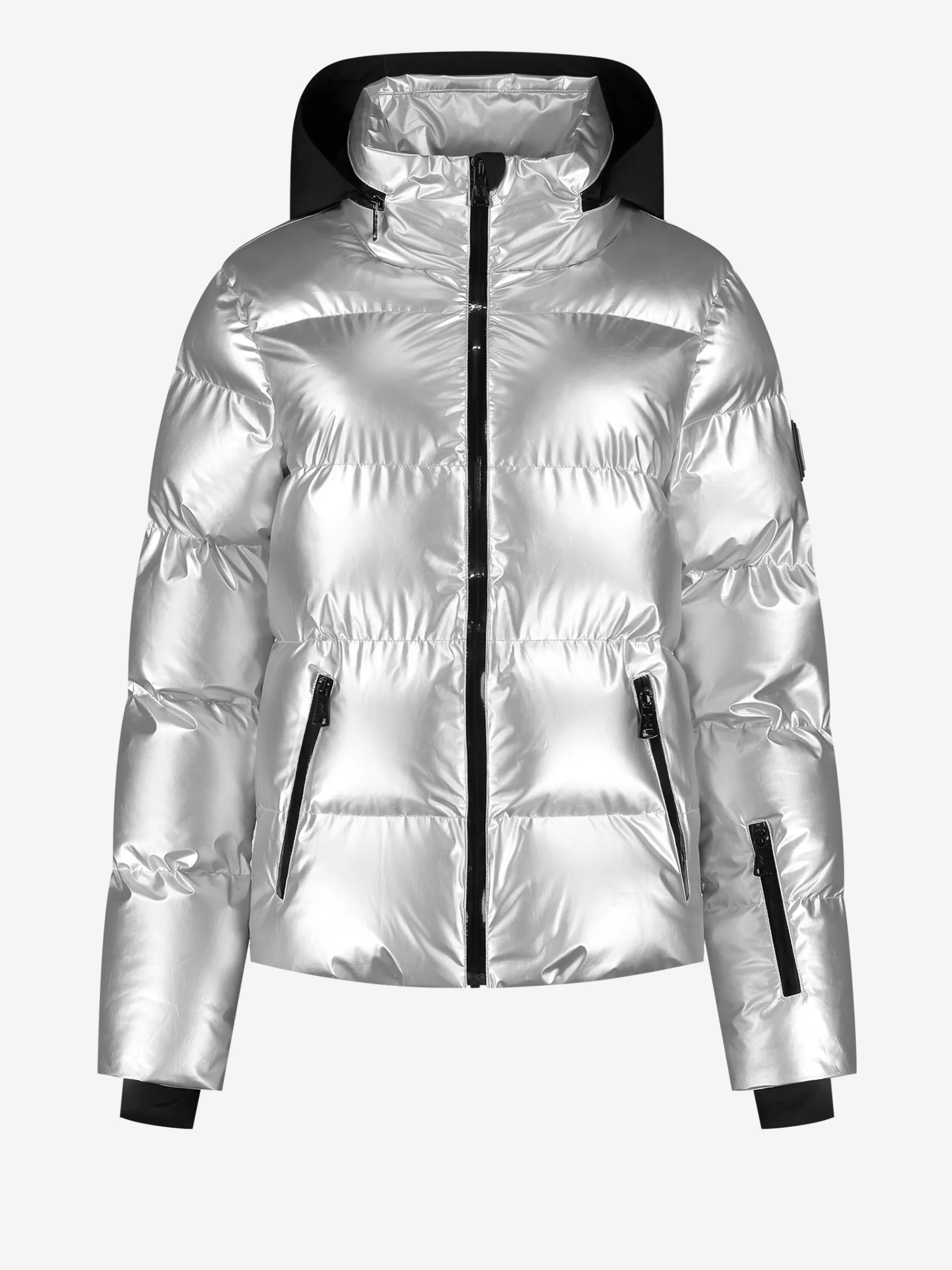 Women FIFTH HOUSE Skiwear | Coats & Jackets-Ski jacket with metallic look