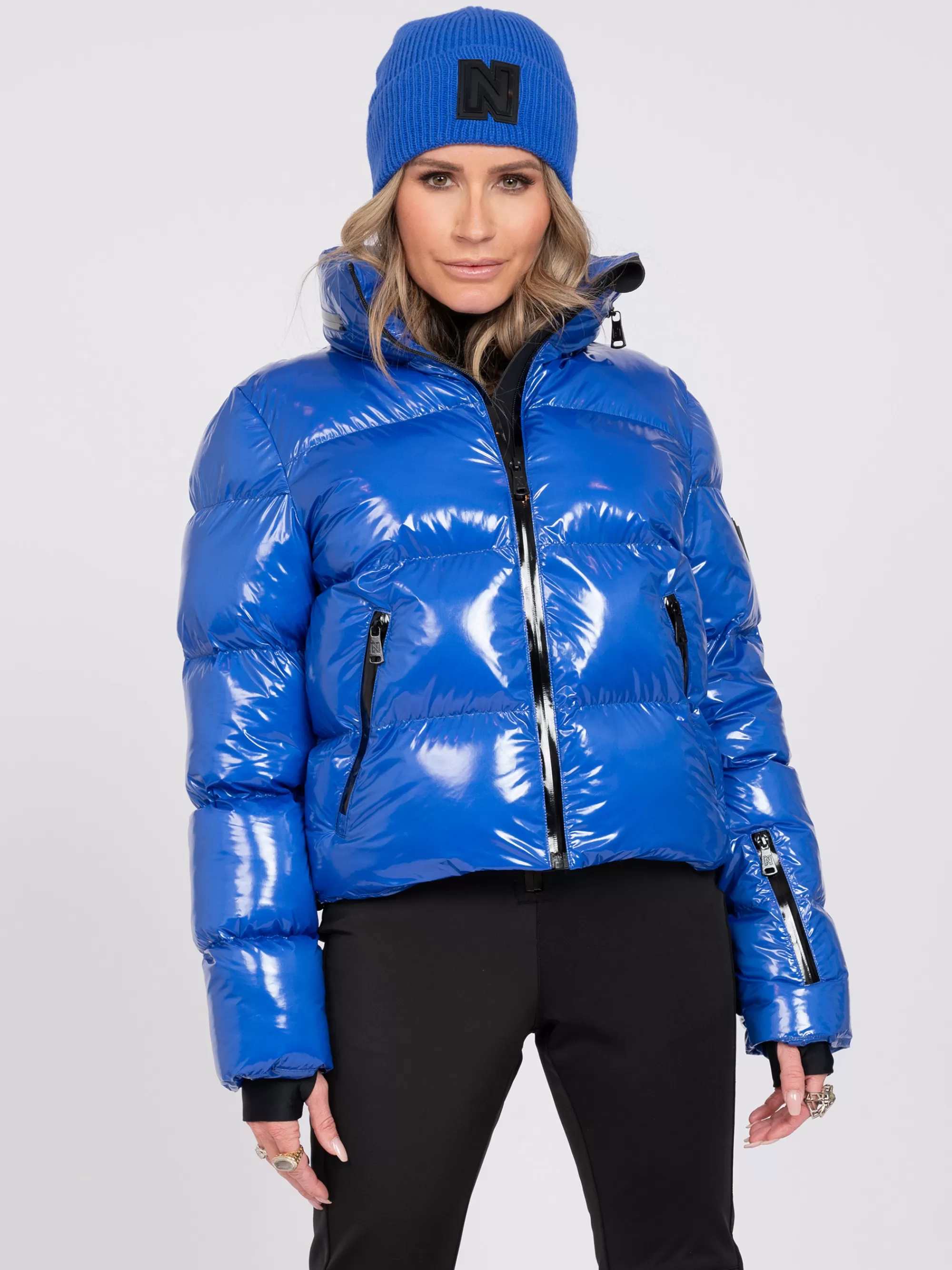 Women FIFTH HOUSE Skiwear | Coats & Jackets-Ski jacket with metallic look