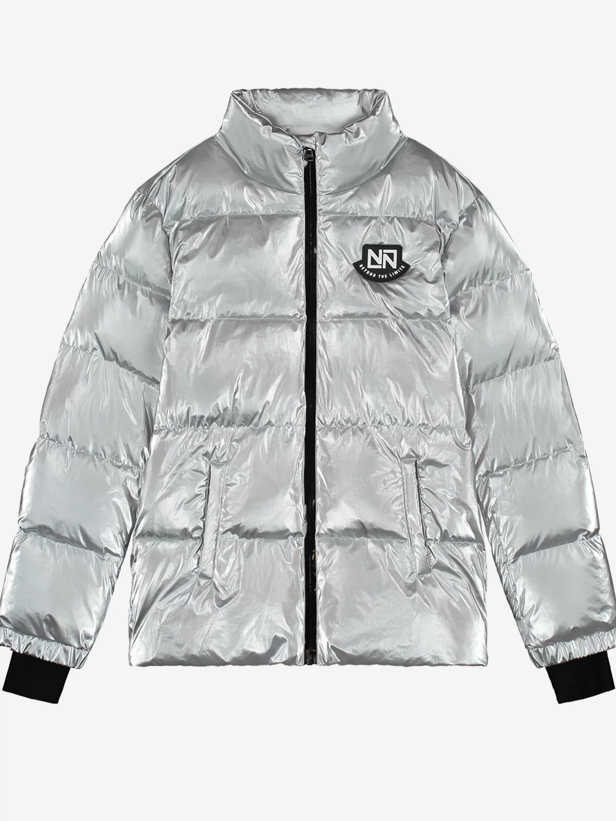 FIFTH HOUSE Skiwear | Jackets & Blazers-Ski jacket with metallic look and high collar