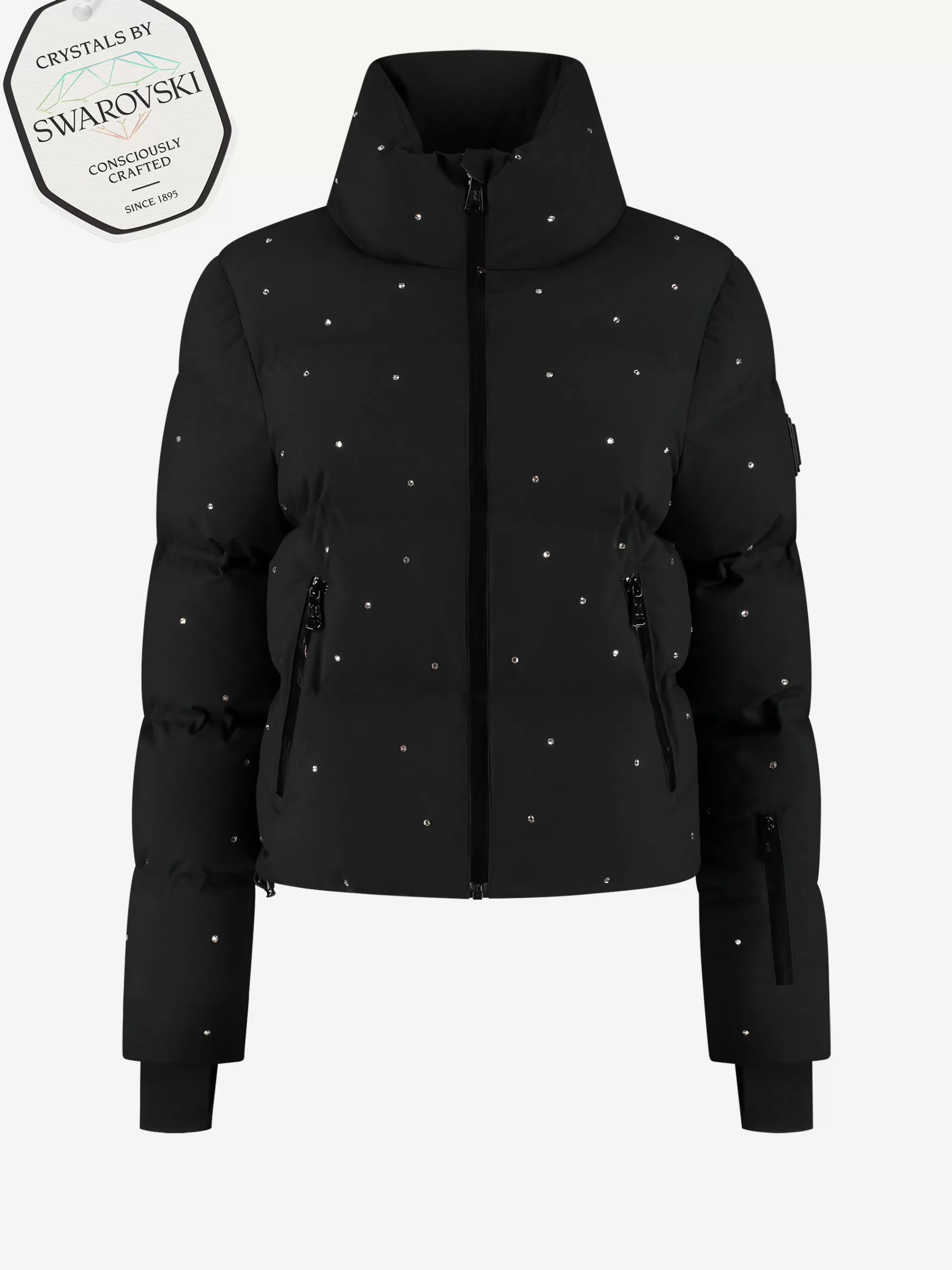 Women FIFTH HOUSE Skiwear | Coats & Jackets-Ski jacket with Swarovski crystals