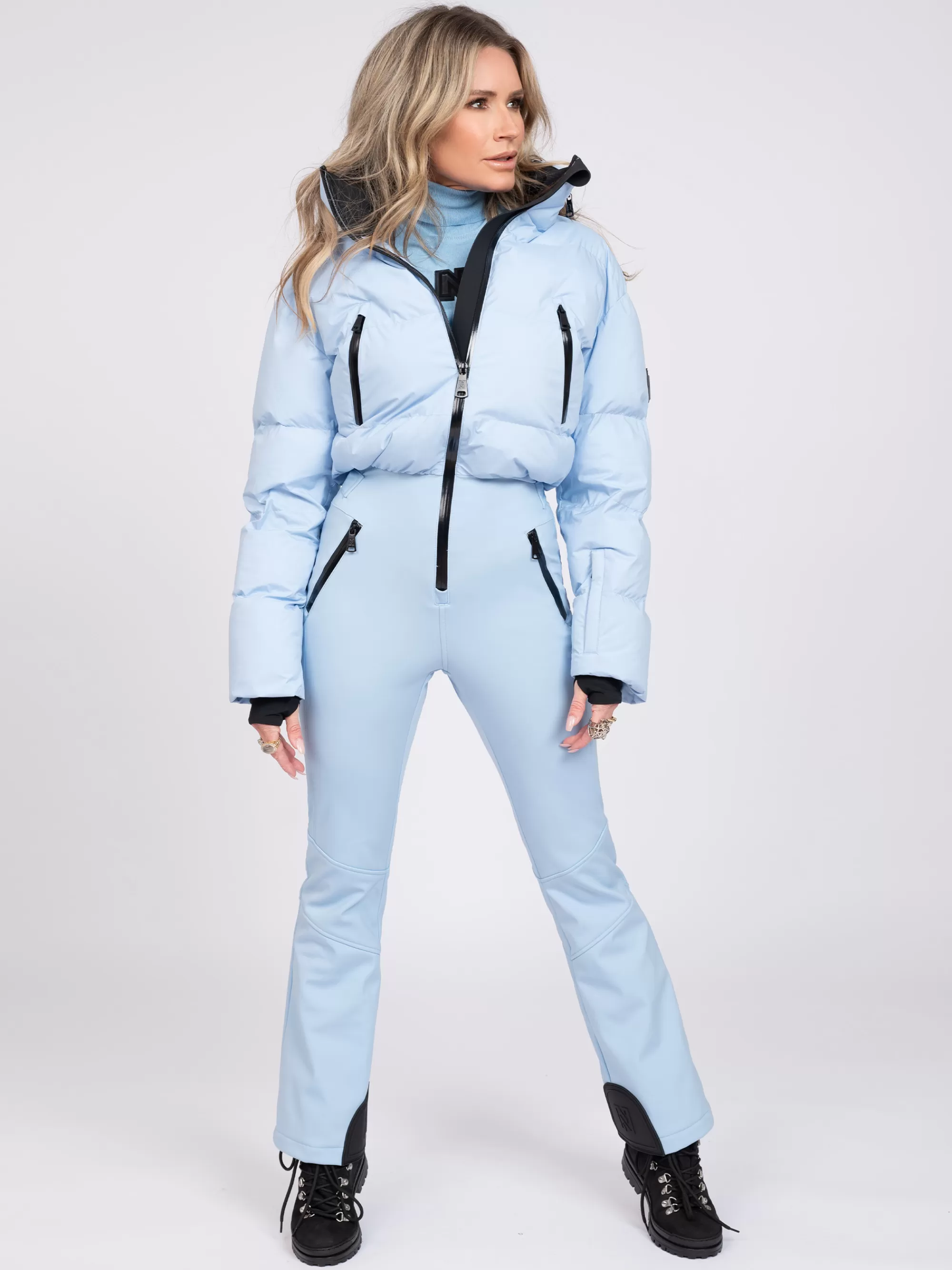 Women FIFTH HOUSE Skiwear | Jumpsuits-Ski jumpsuit with waterproof protection and adjustable details