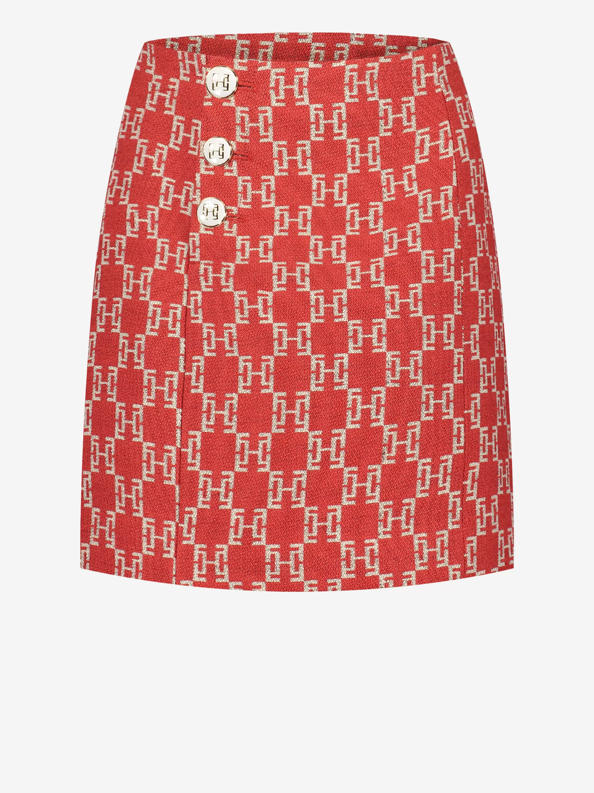 Women FIFTH HOUSE Sets & Co-ords | Skirts-Skirt with FH jacquard