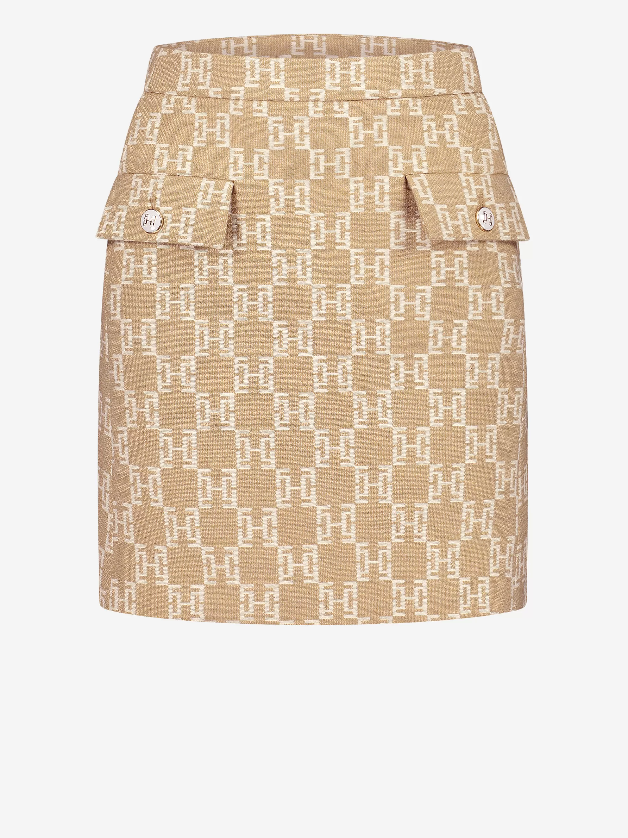 Women FIFTH HOUSE Skirts-Skirt with FH jacquard