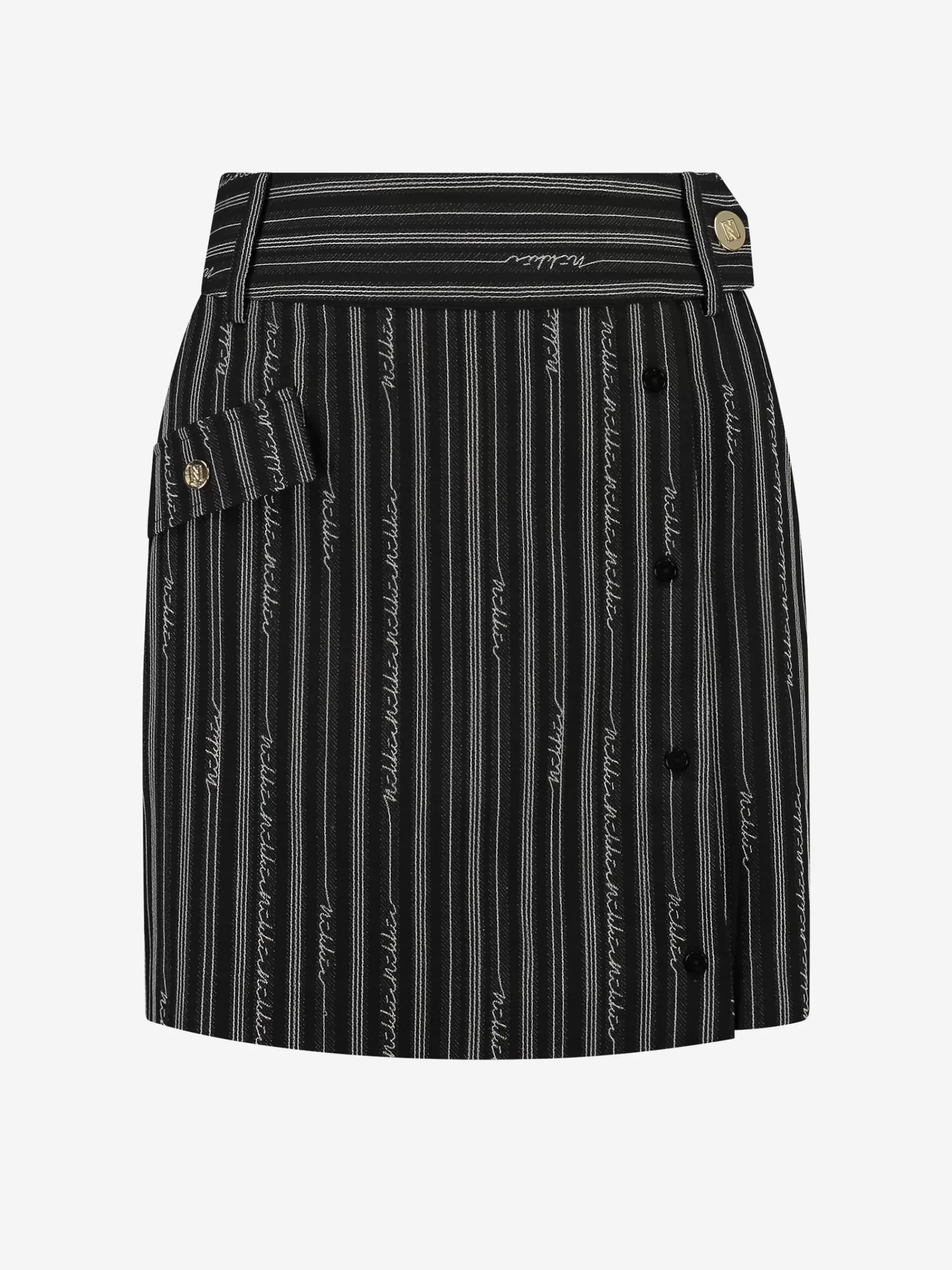 Women FIFTH HOUSE Skirts-Skirt with logo pattern