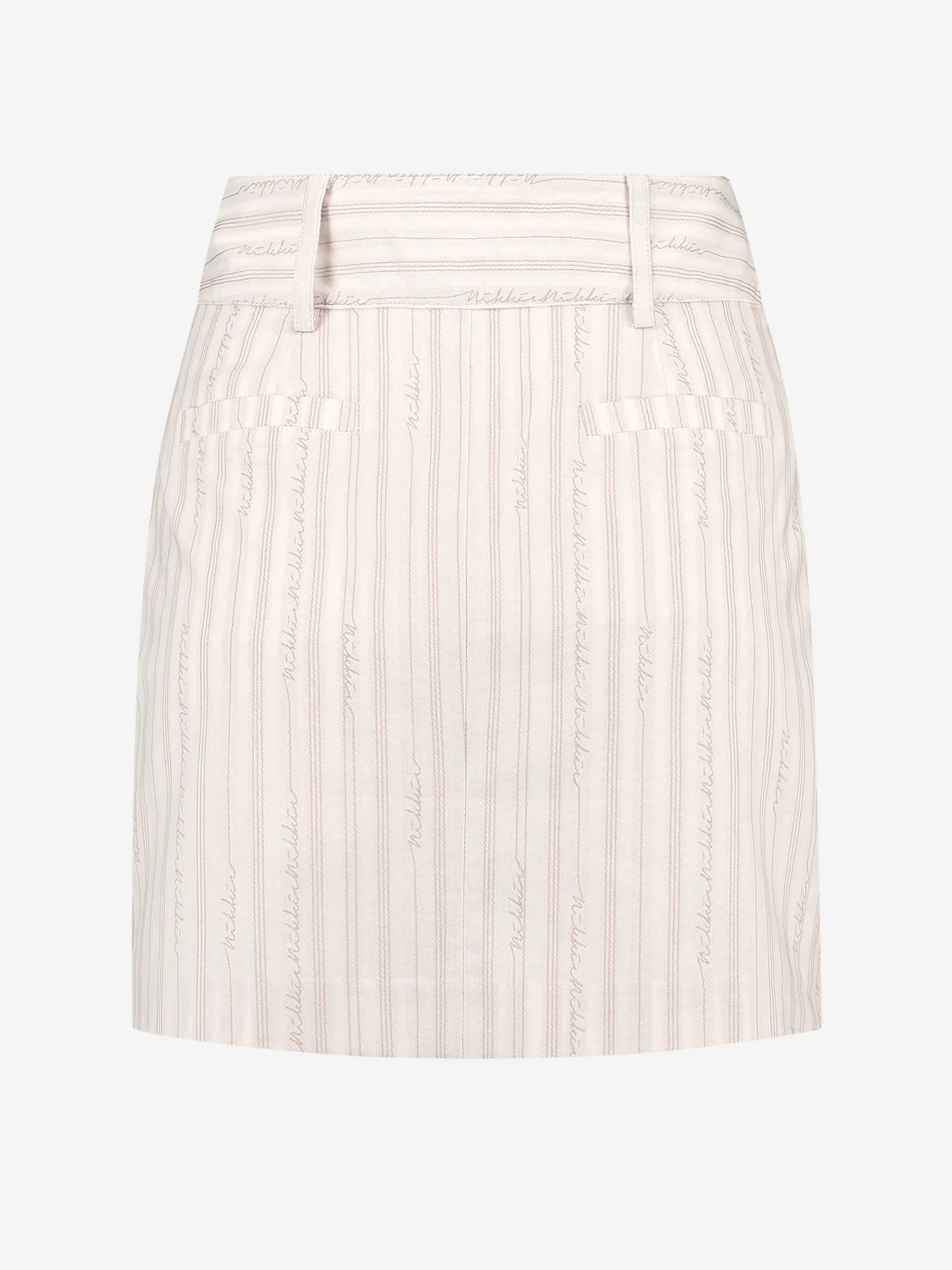 Women FIFTH HOUSE Skirts-Skirt with logo pattern