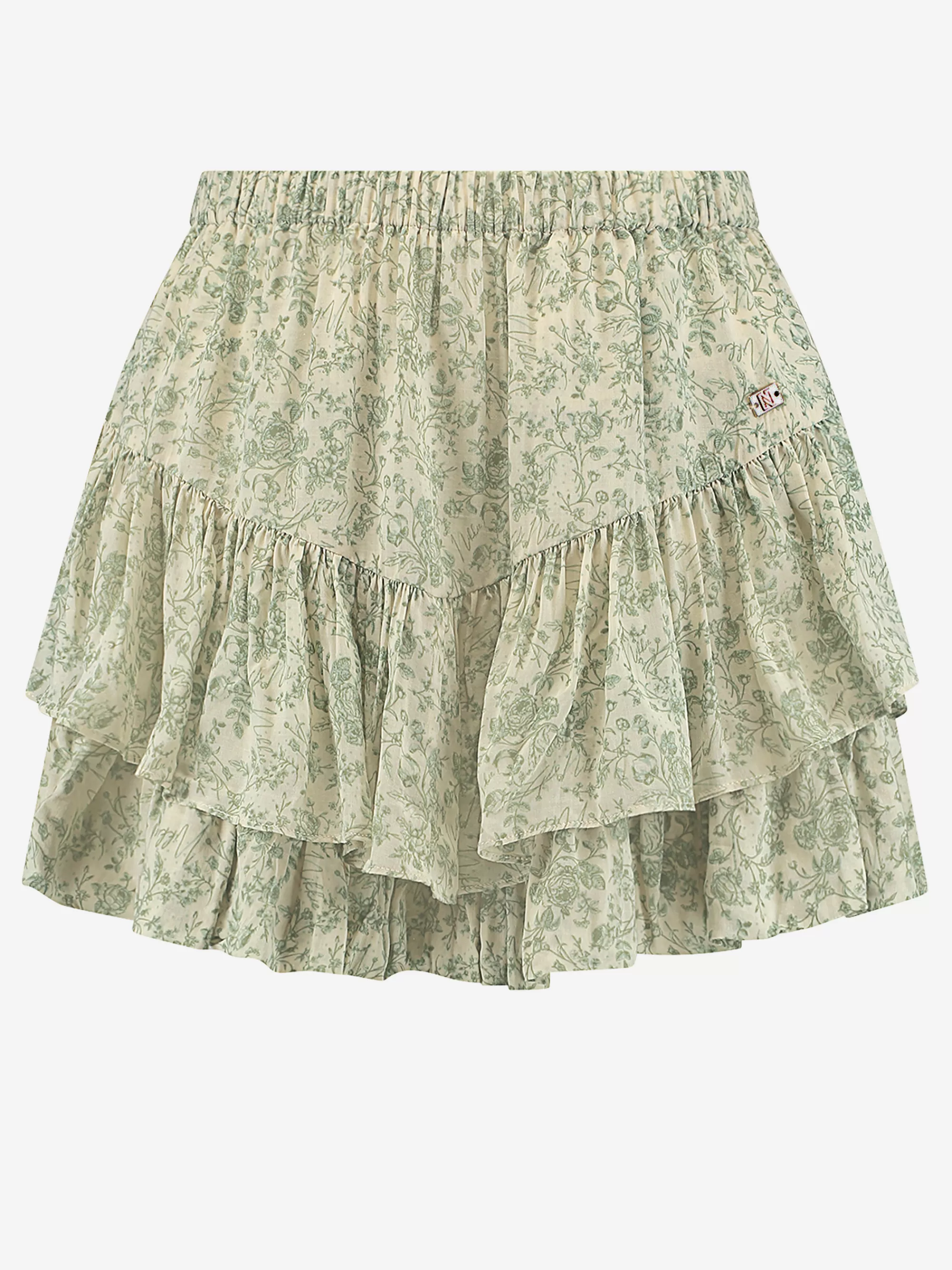 Women FIFTH HOUSE Shorts | Skirts-Skort with flower print