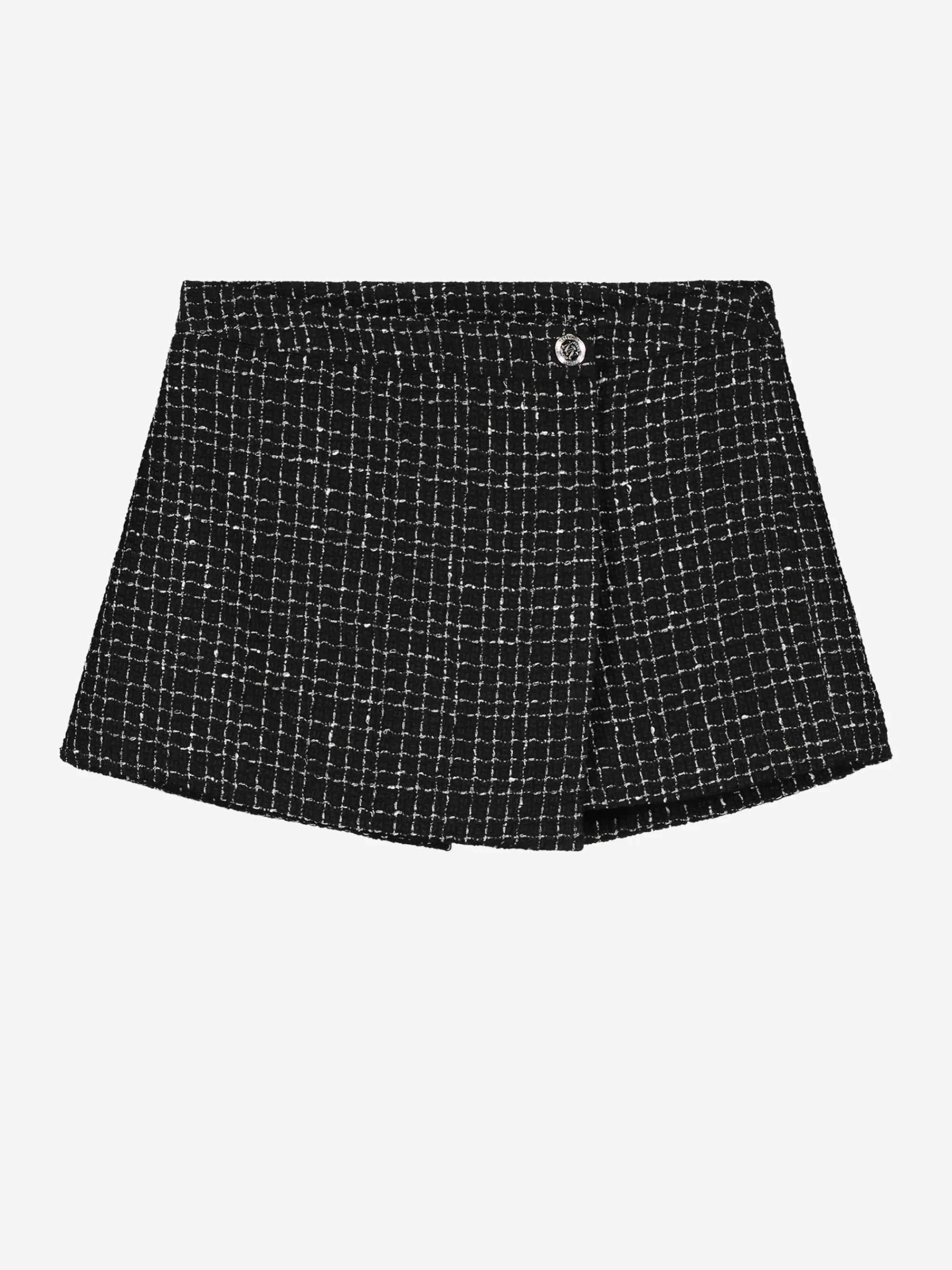 FIFTH HOUSE Skirts-Skort with pied-de-poule pattern