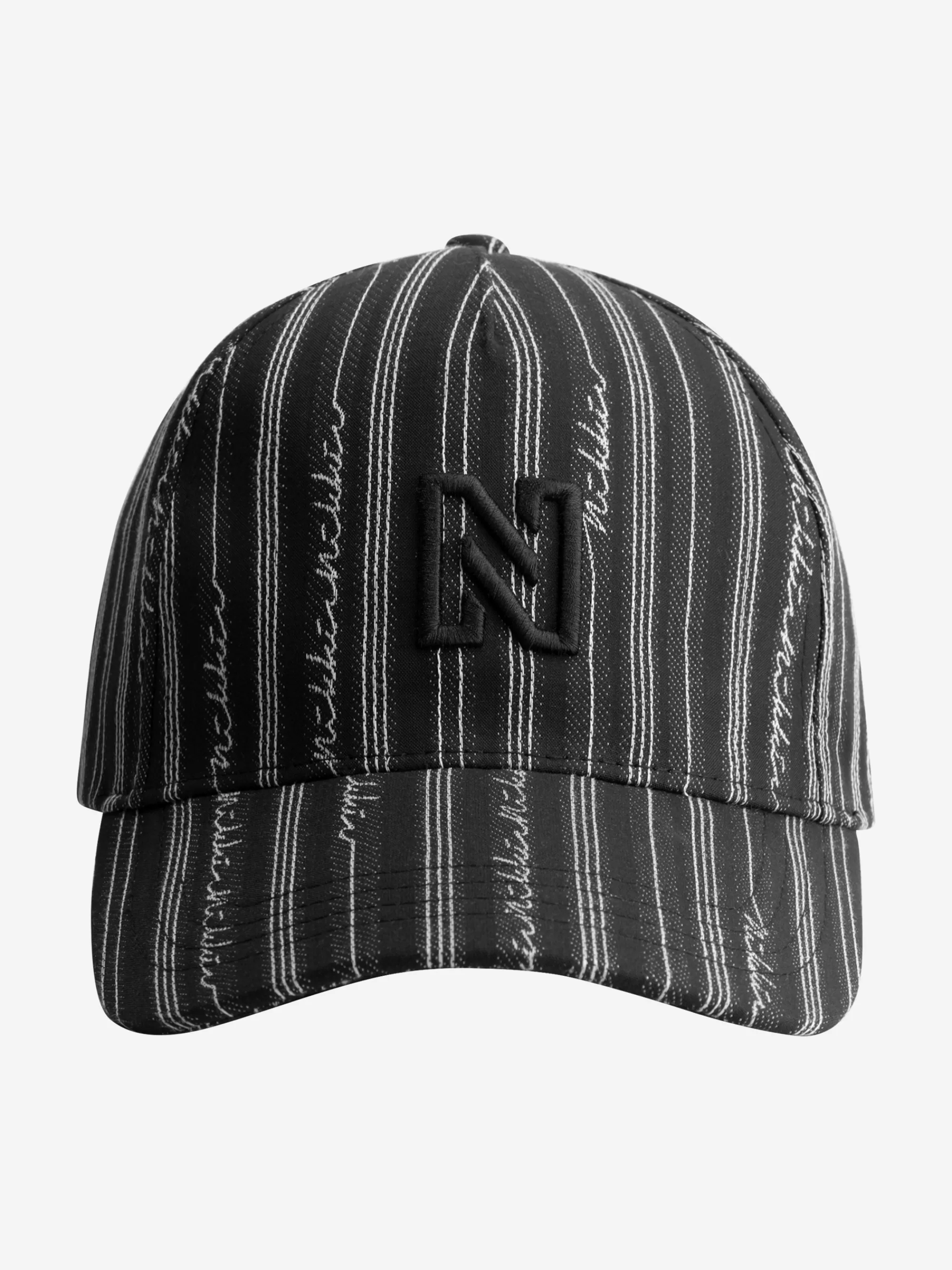 Women FIFTH HOUSE All Accessories-Striped hat with N-logo