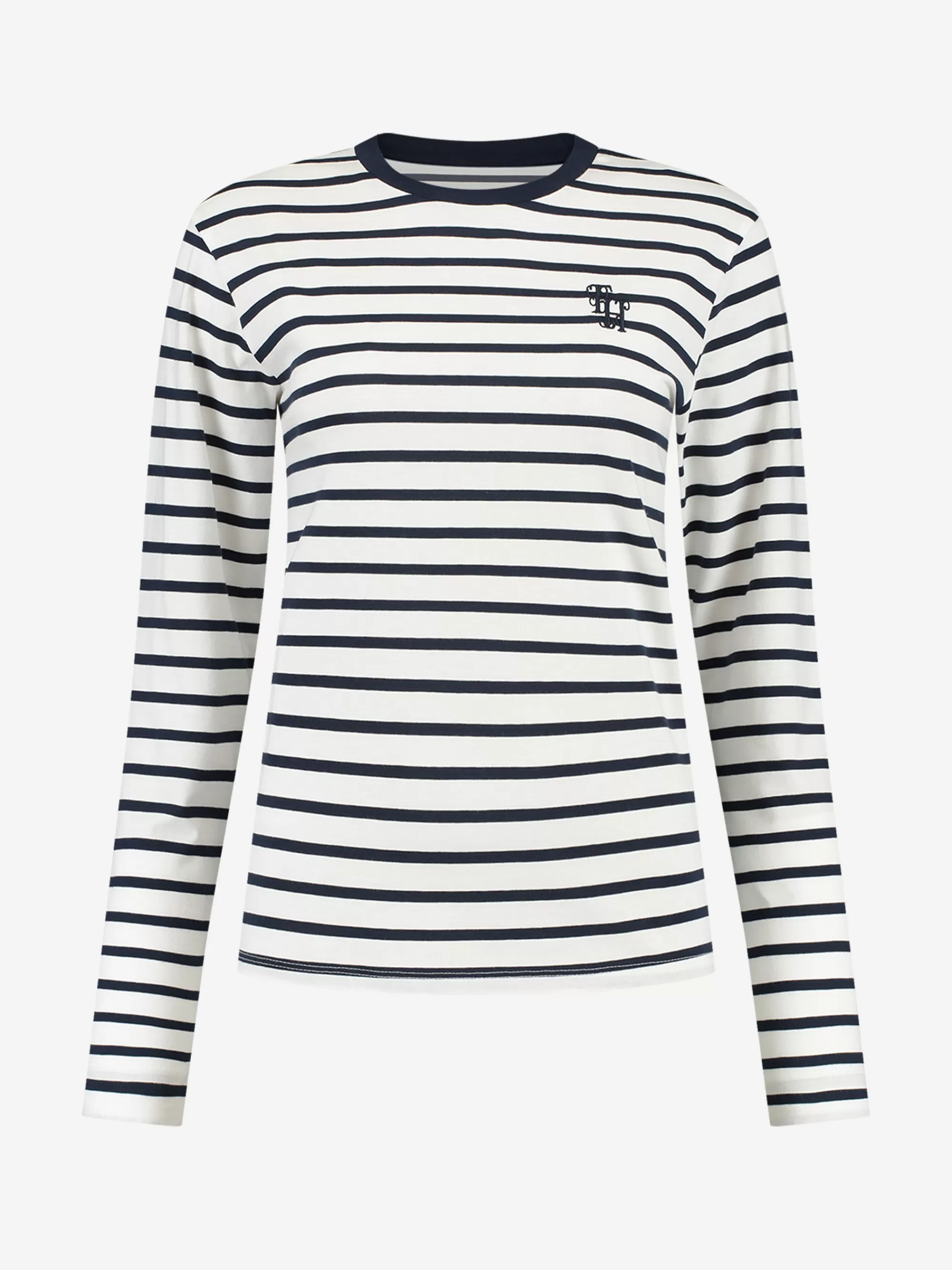 Women FIFTH HOUSE T-shirts-Striped longsleeve top