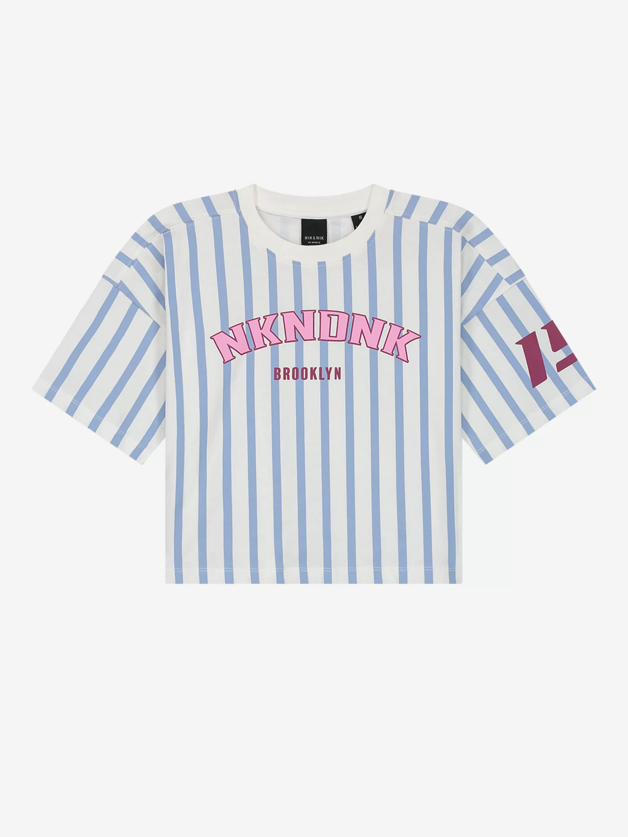 FIFTH HOUSE T-shirts-Striped T-shirt with logo