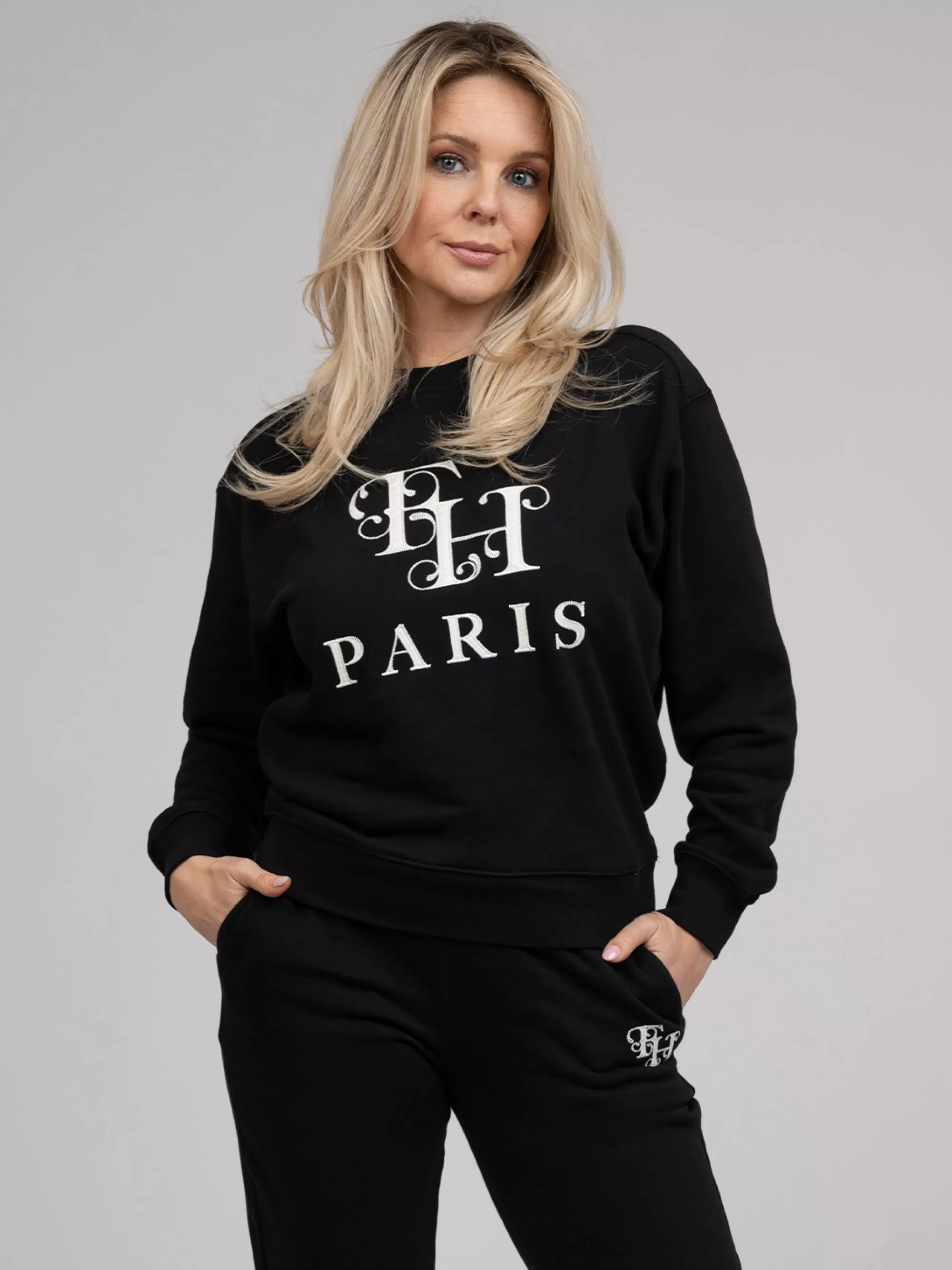 Women FIFTH HOUSE Sets & Co-ords | Sweaters & Cardigans-Sweater with embroidery logo